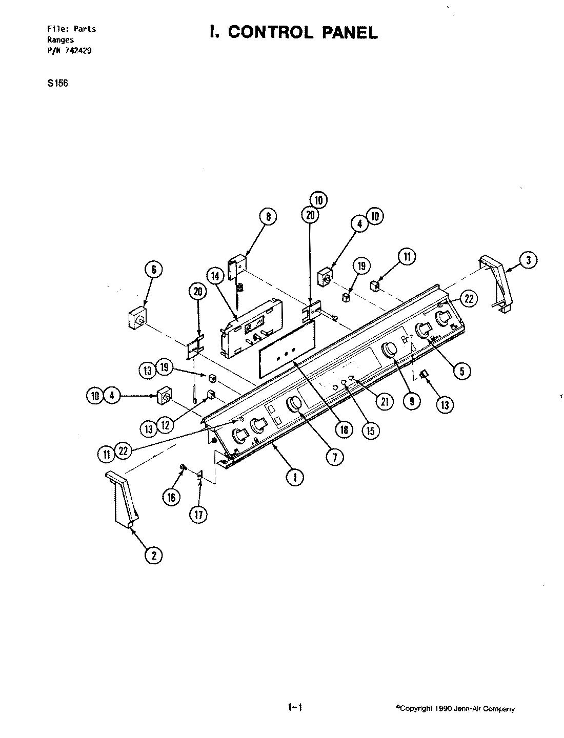 06 - CONTROL PANEL (S156B-C)