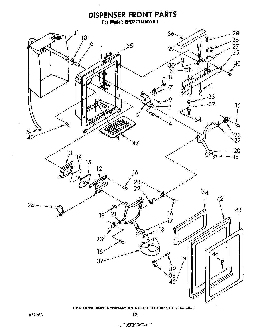 07 - DISPENSER FRONT