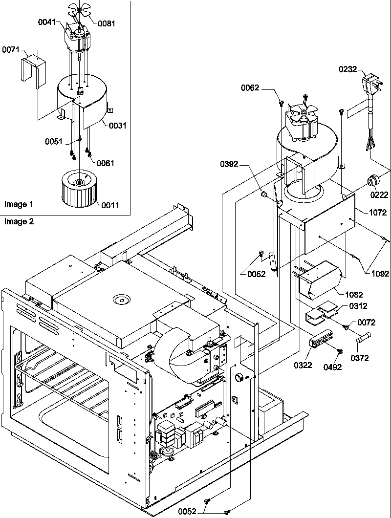 01 - BLOWER ASSY & MTG