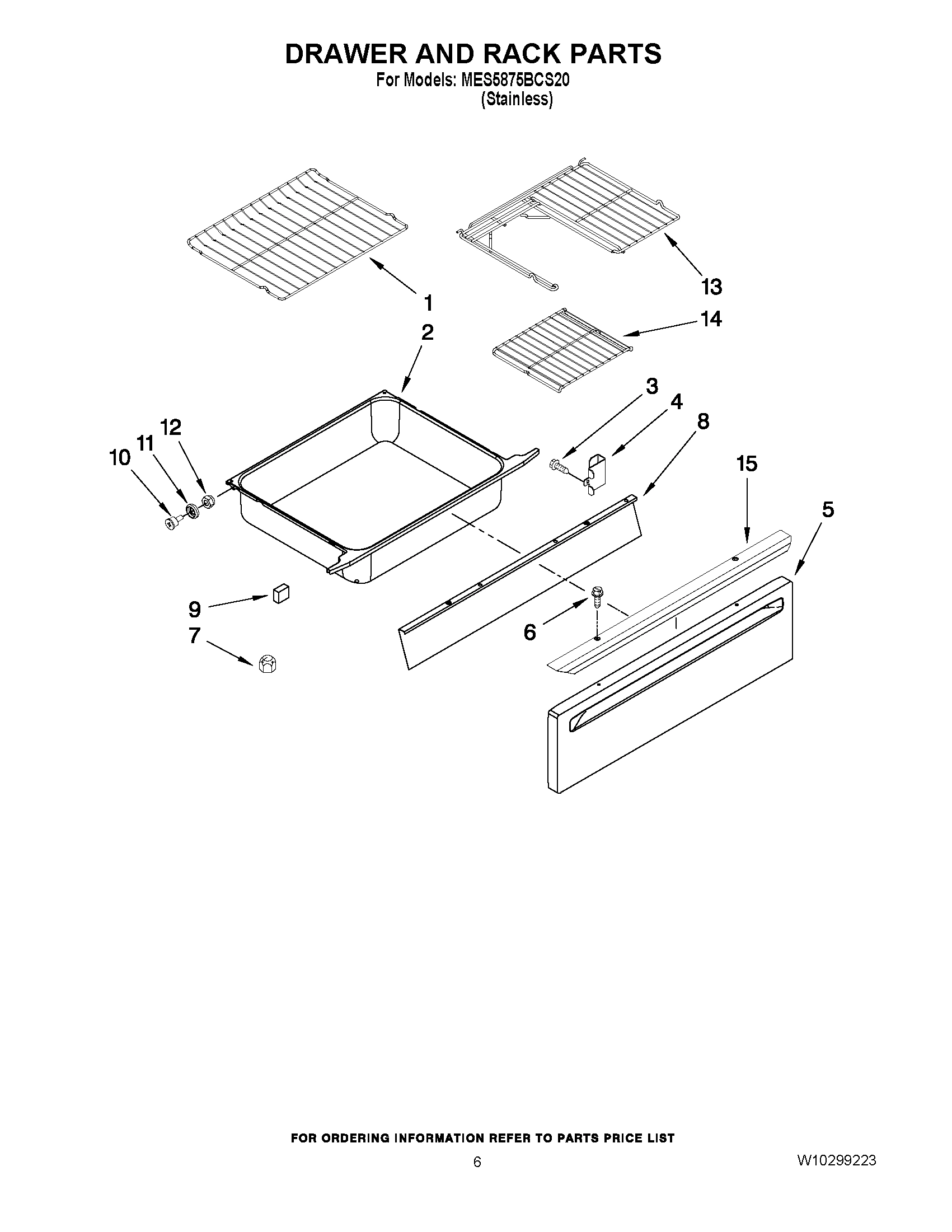 05 - DRAWER AND RACK PARTS