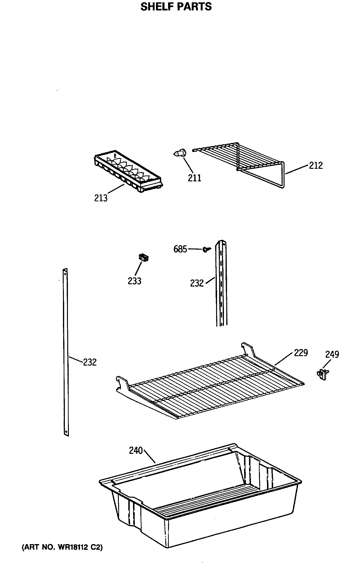 SHELF PARTS
