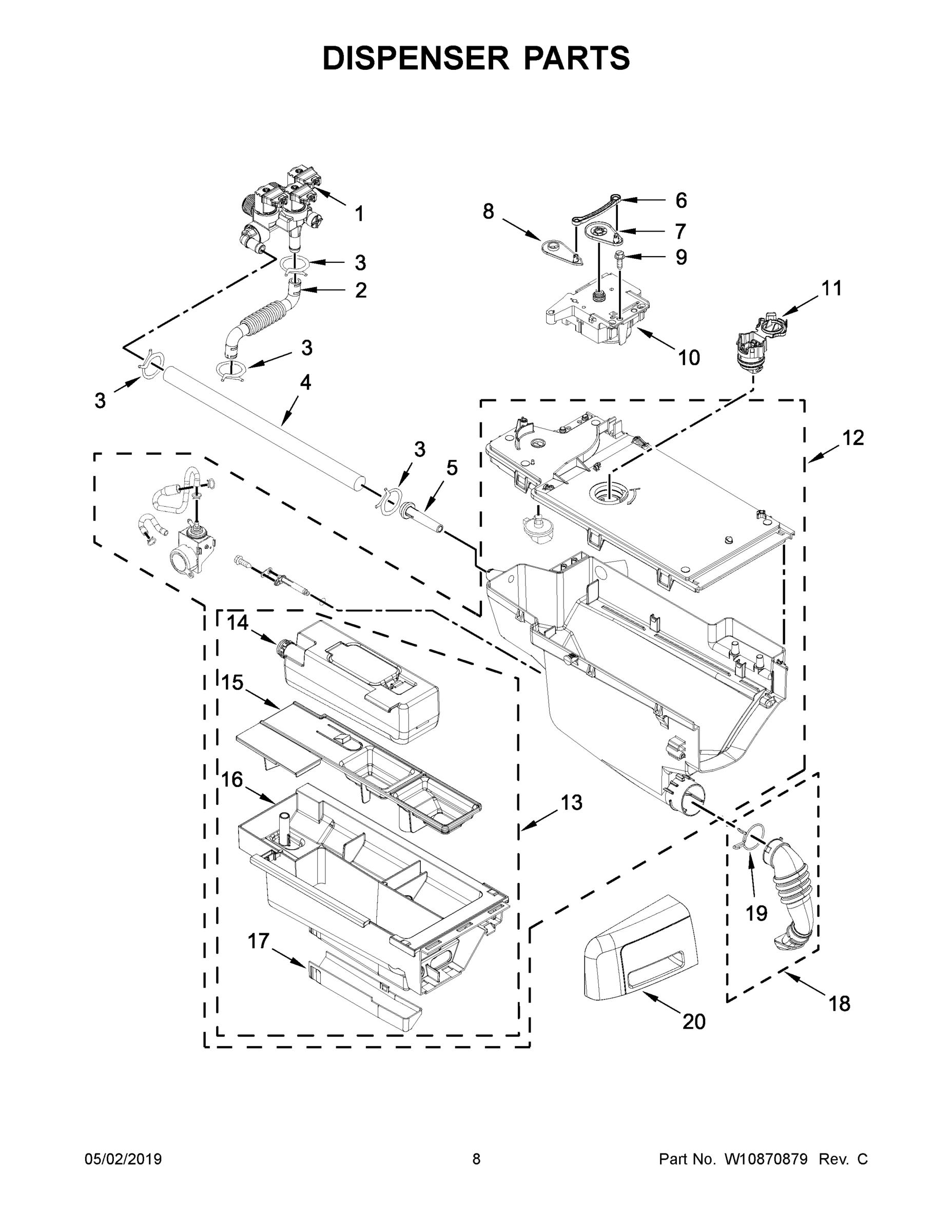 05 - DISPENSER PARTS