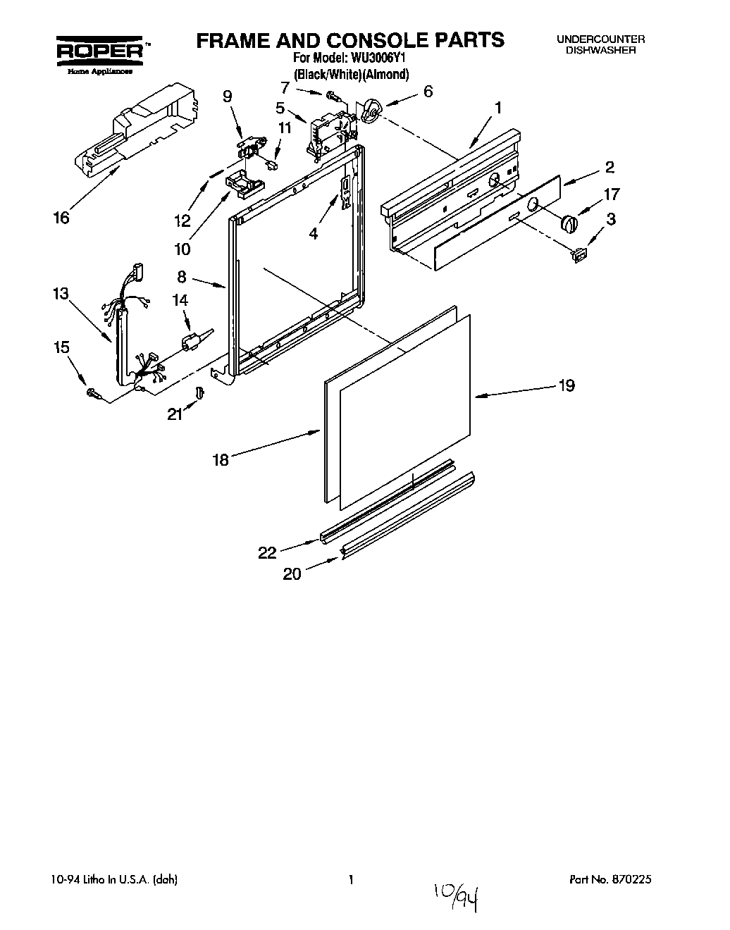 01 - FRAME AND CONSOLE