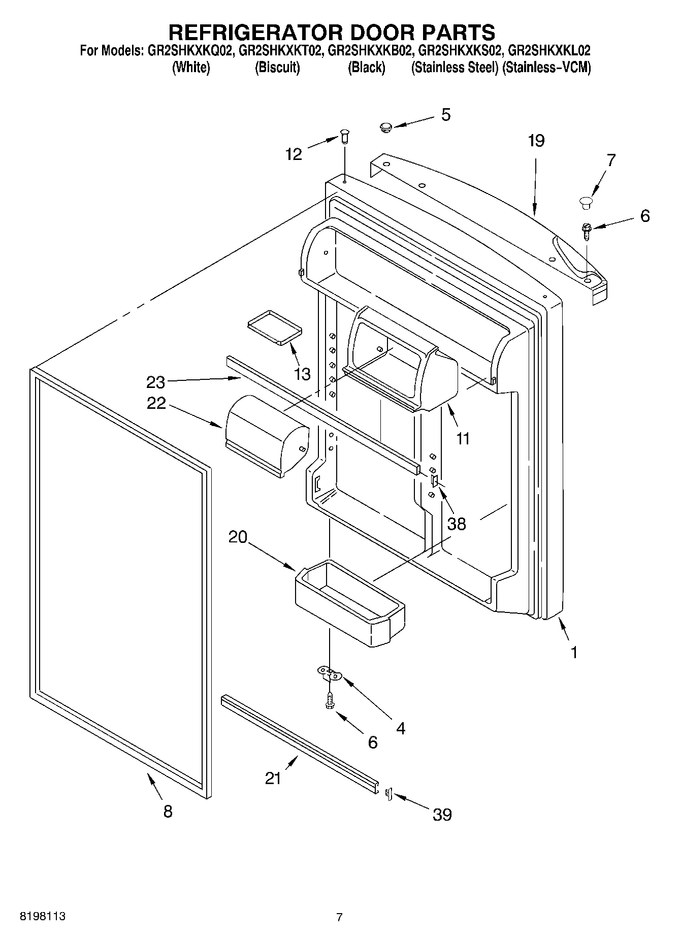 04 - REFRIGERATOR DOOR