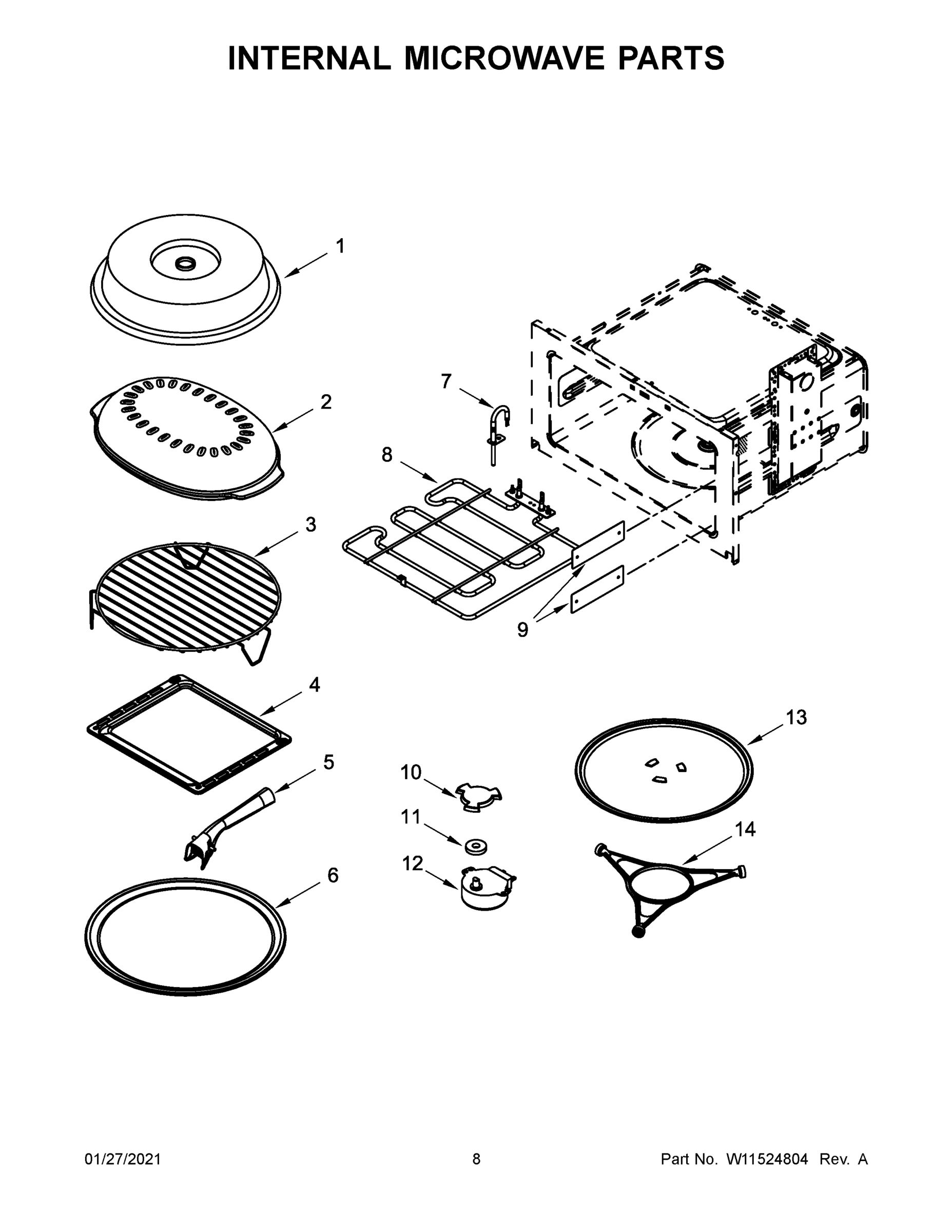 05 - INTERNAL MICROWAVE PARTS