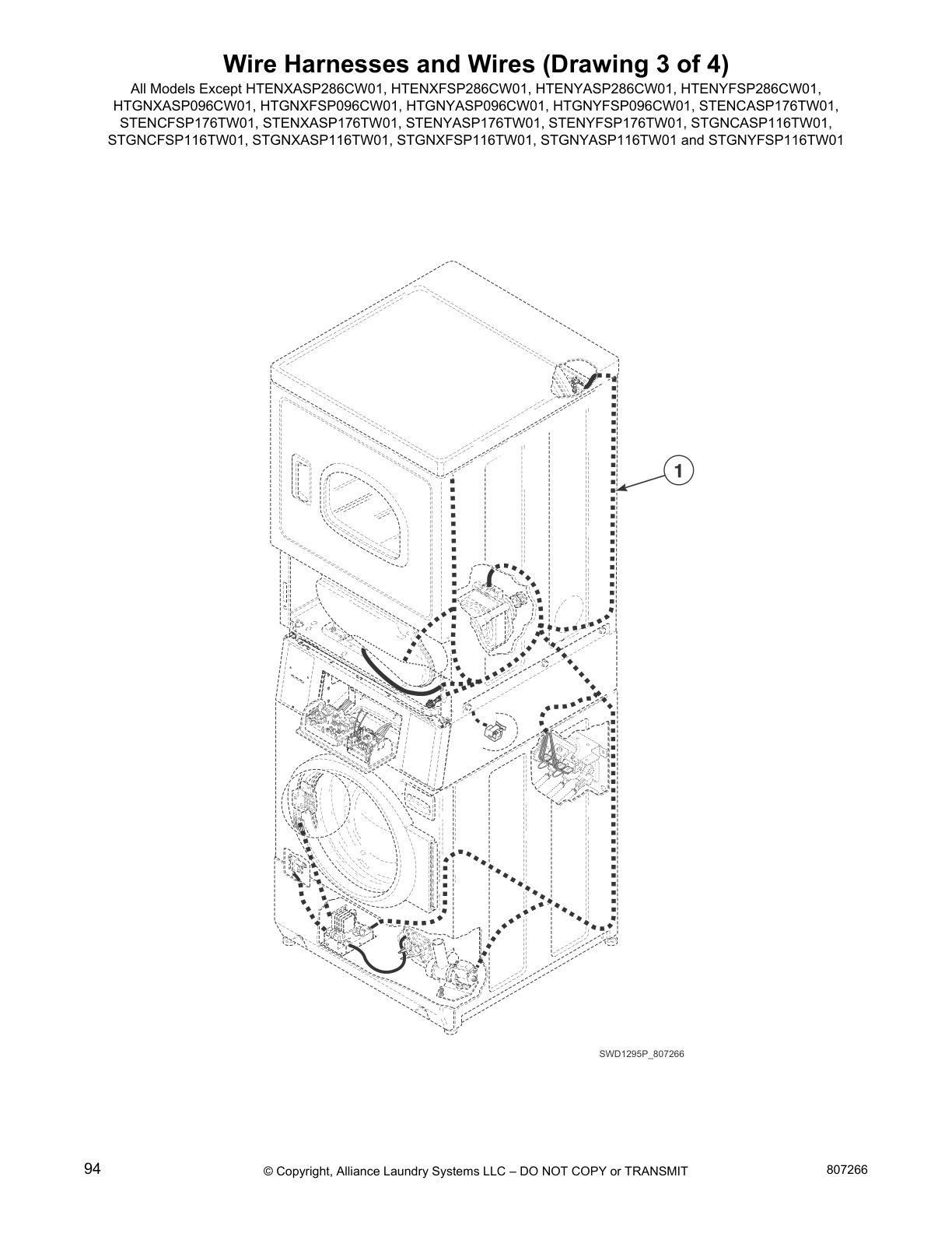 Wire Harnesses and Wires (Drawing 3 of 4)