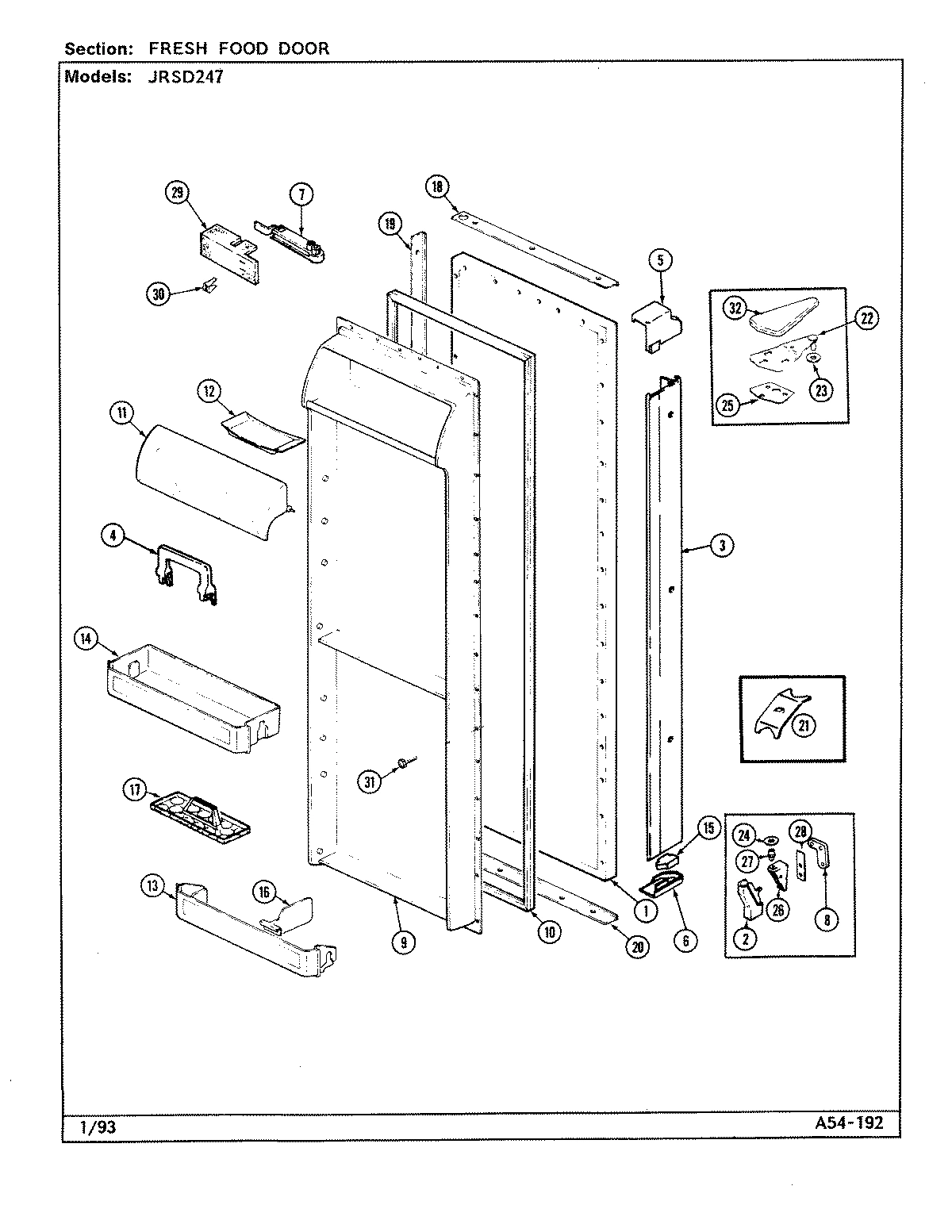 04 - FRESH FOOD DOOR