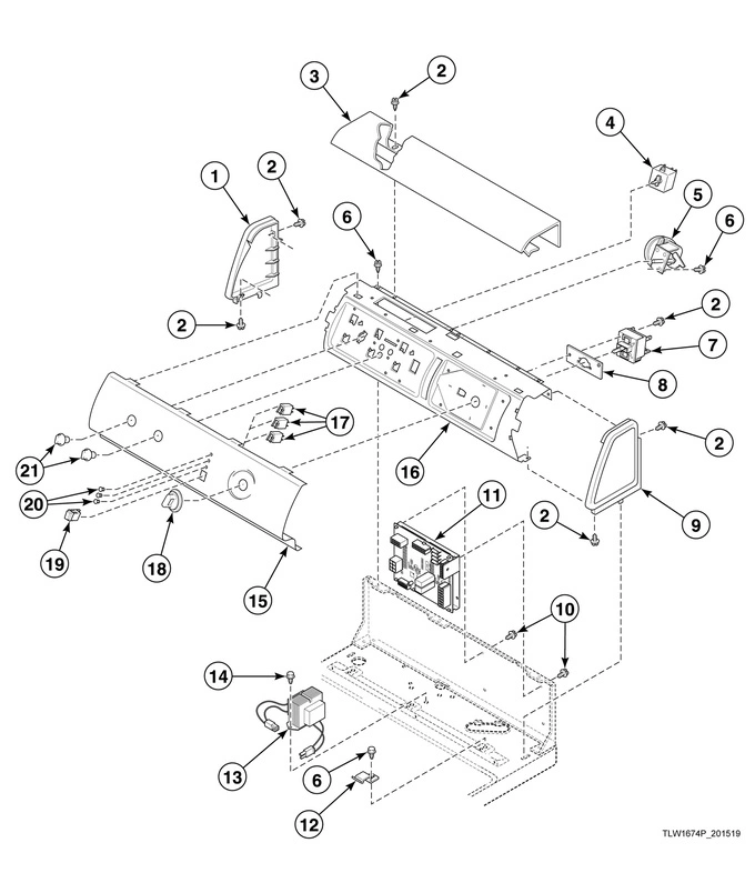 Control Panel, Control Support Panel And Controls