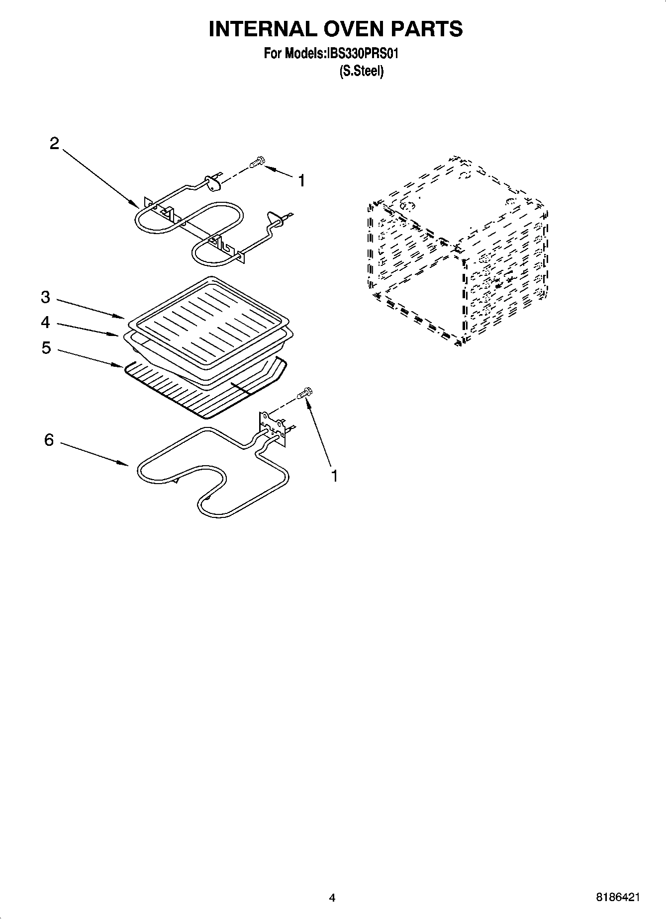 03 - INTERNAL OVEN PARTS