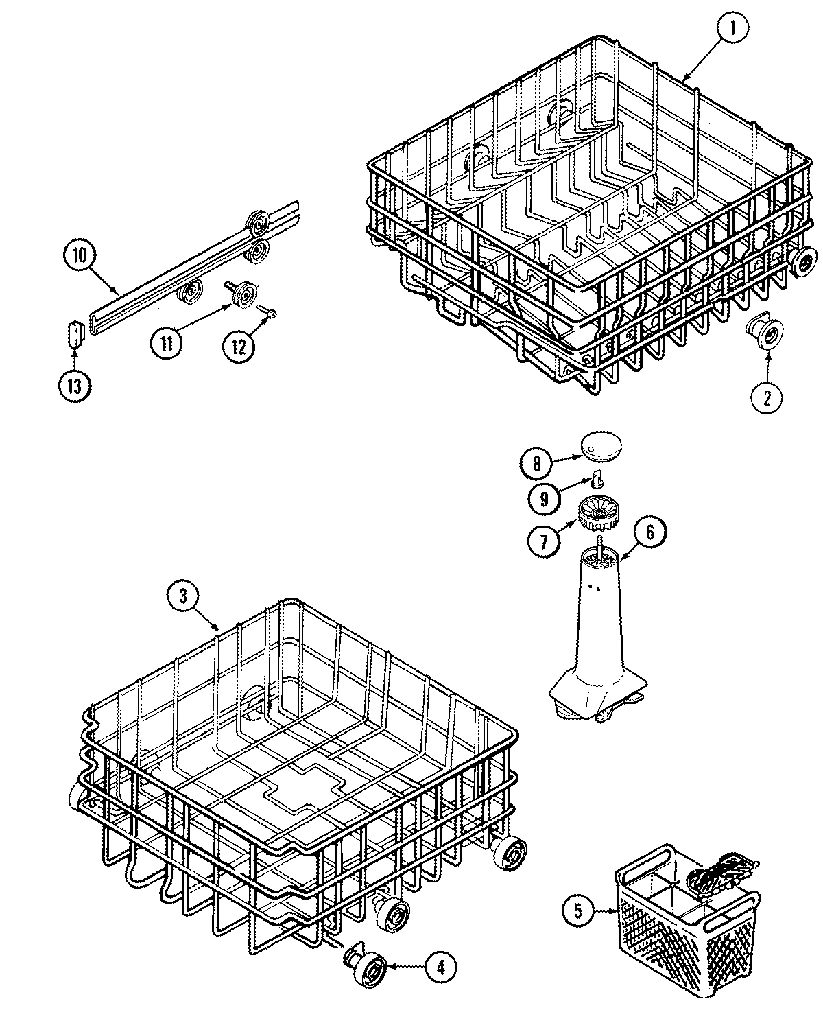 05 - TRACK & RACK ASSEMBLY