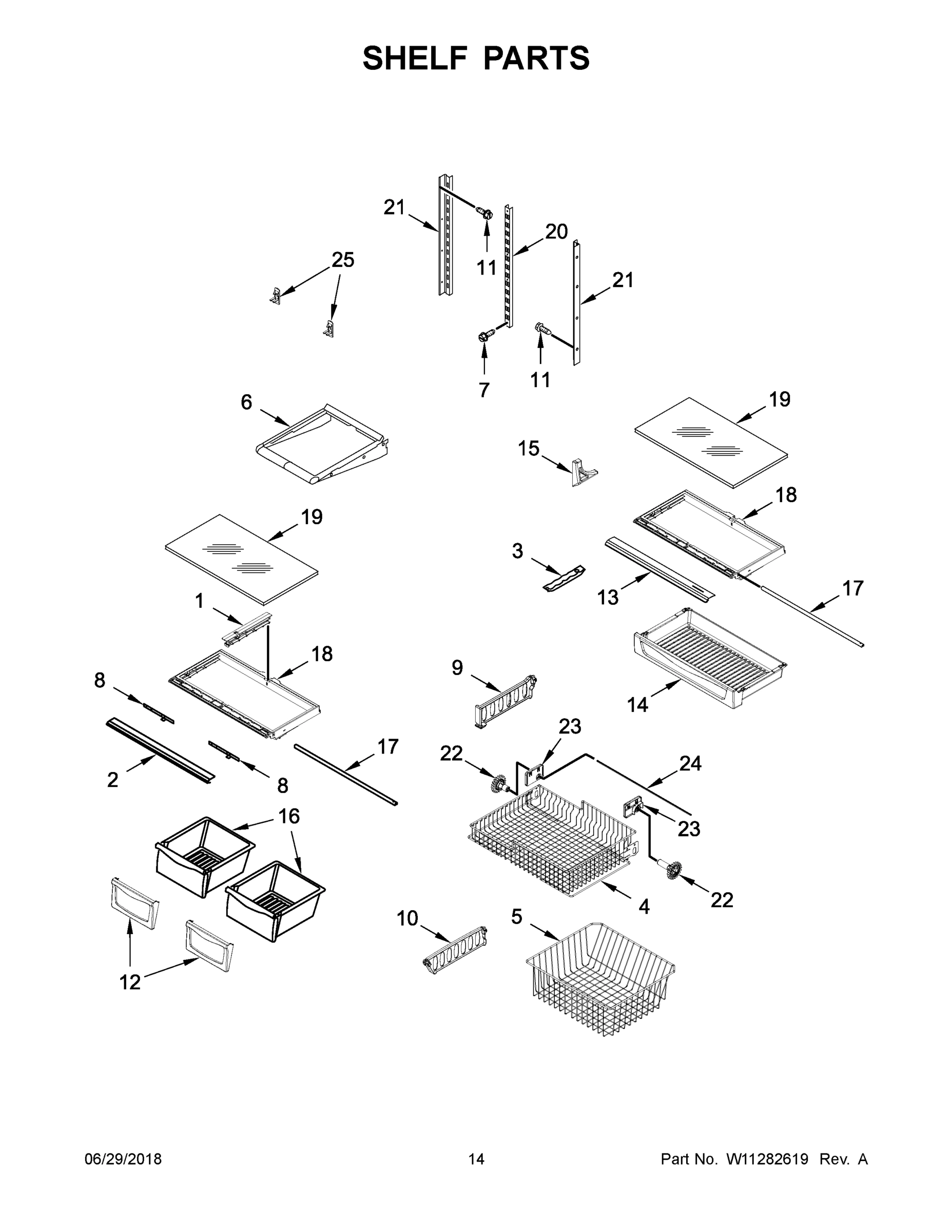 08 - SHELF PARTS