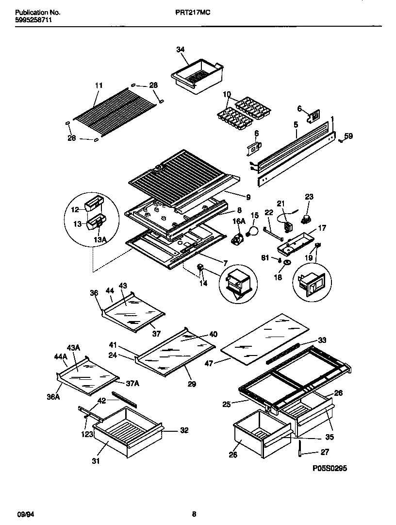 04 - SHELVES, CONTROLS, DIVIDER, MULLION