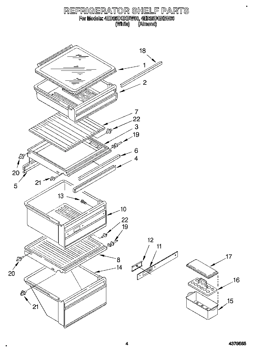 03 - REFRIGERATOR SHELF