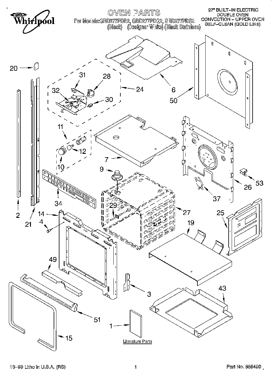 01 - OVEN, LITERATURE