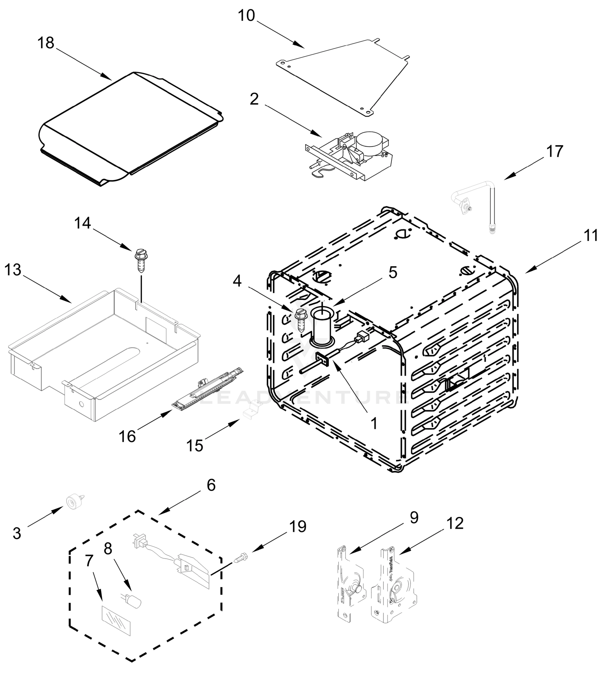 OVEN PARTS (18 In)