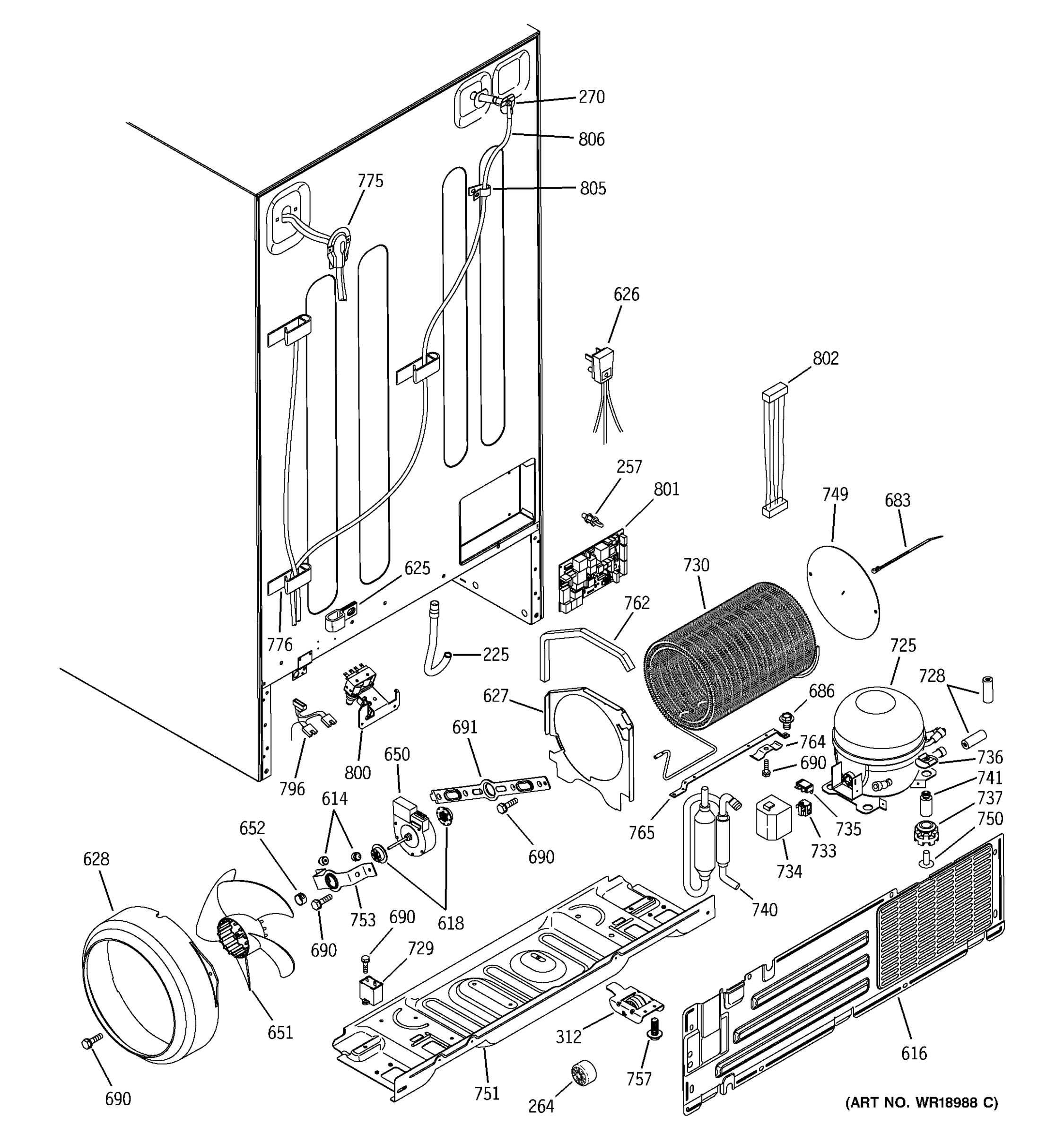 SEALED SYSTEM & MOTHER BOARD