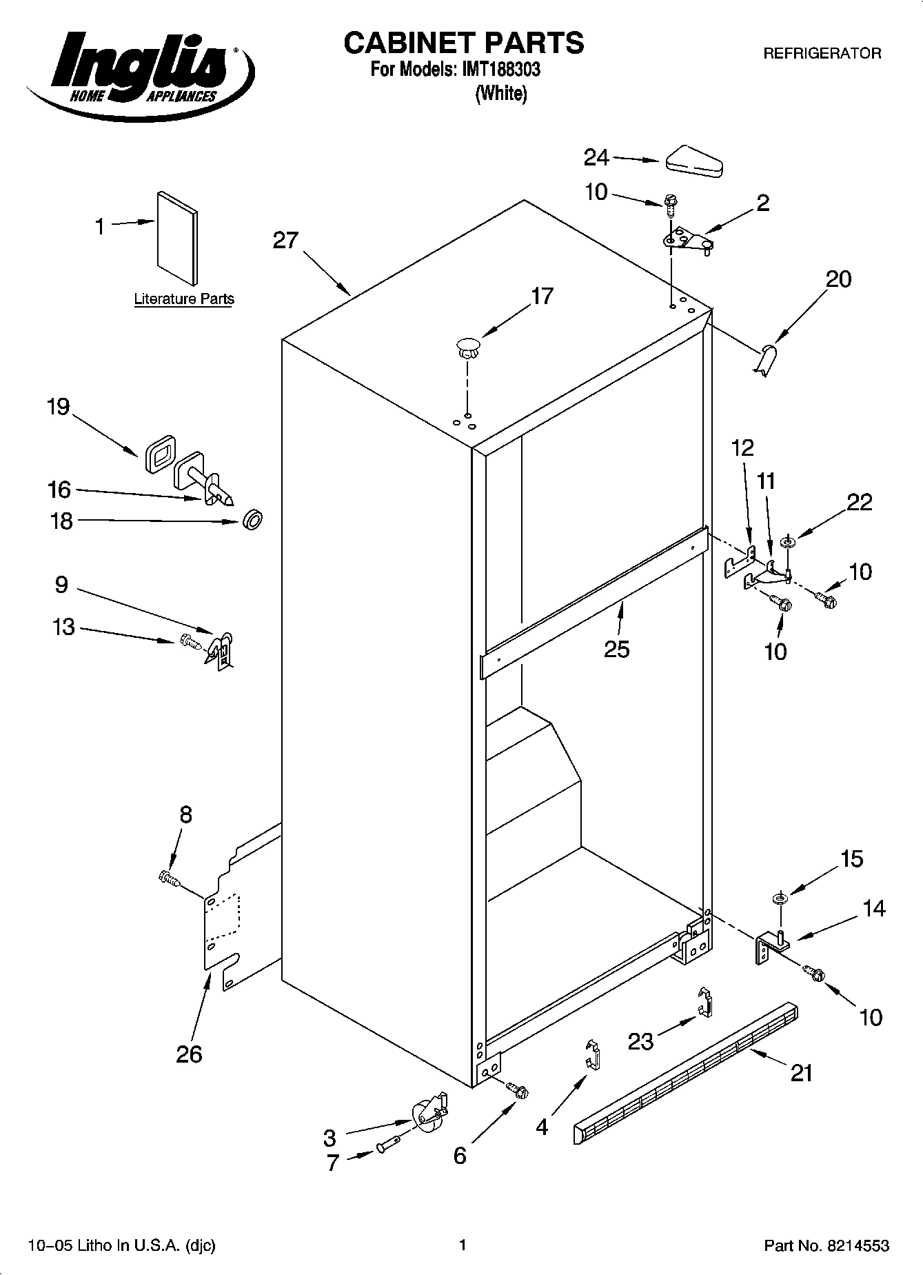 01 - CABINET PARTS