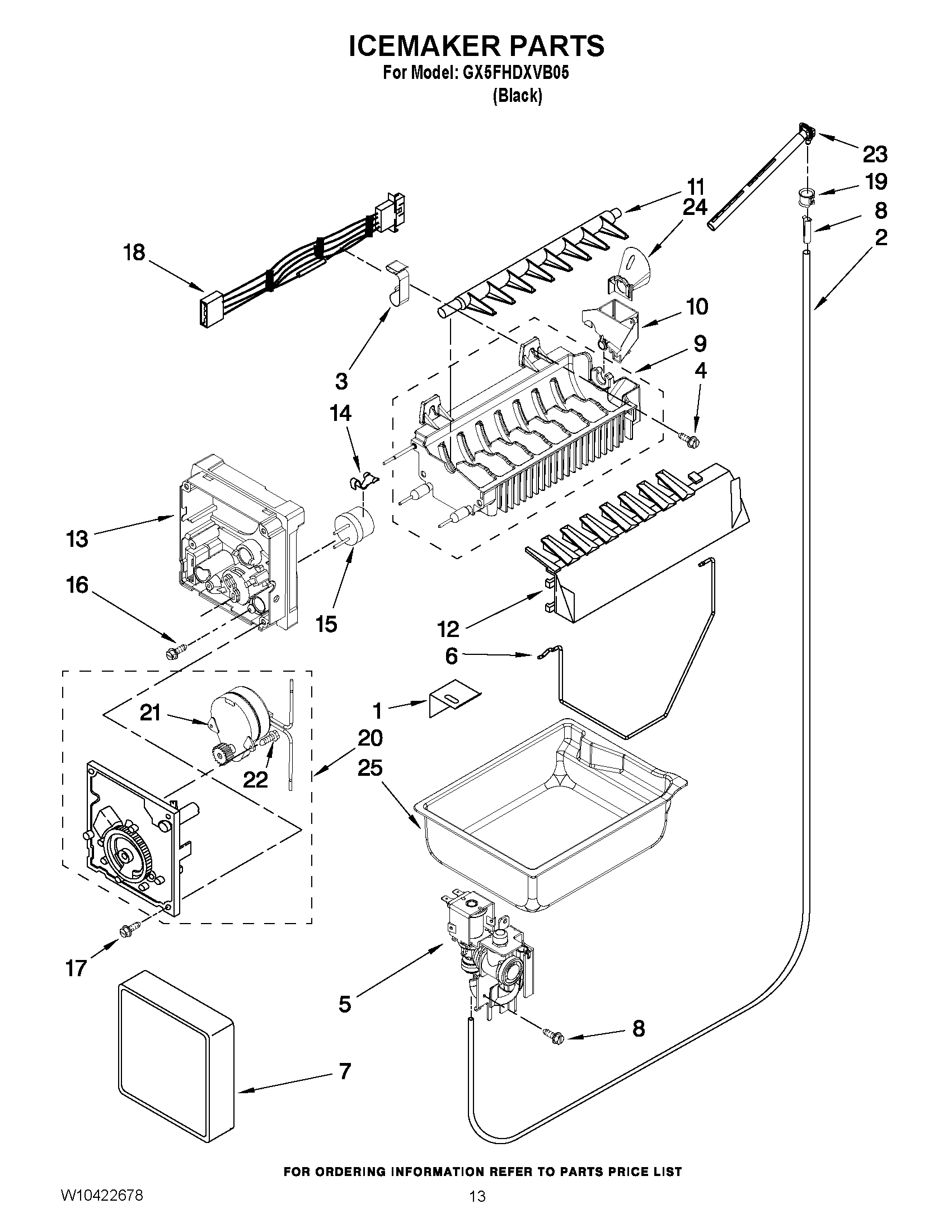 08 - ICEMAKER PARTS