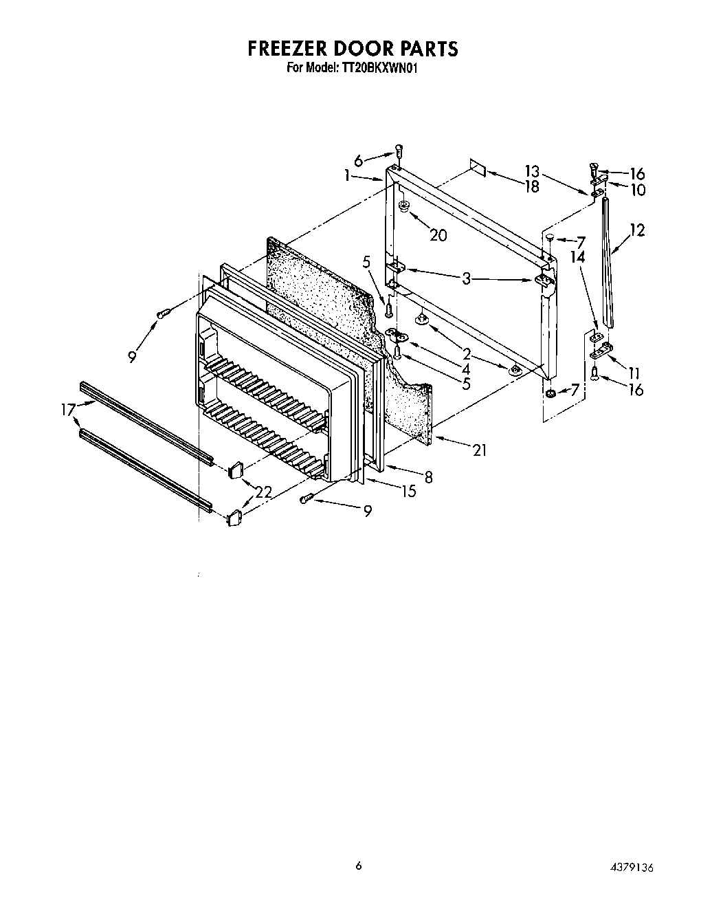 05 - FREEZER DOOR