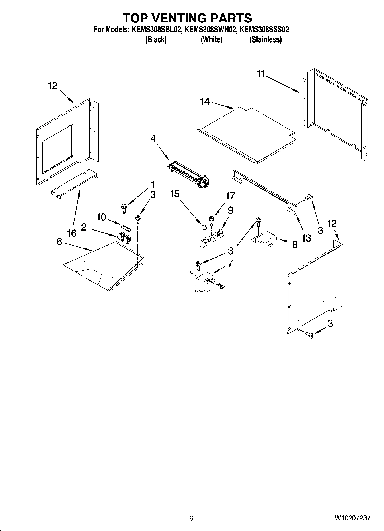 05 - TOP VENTING PARTS