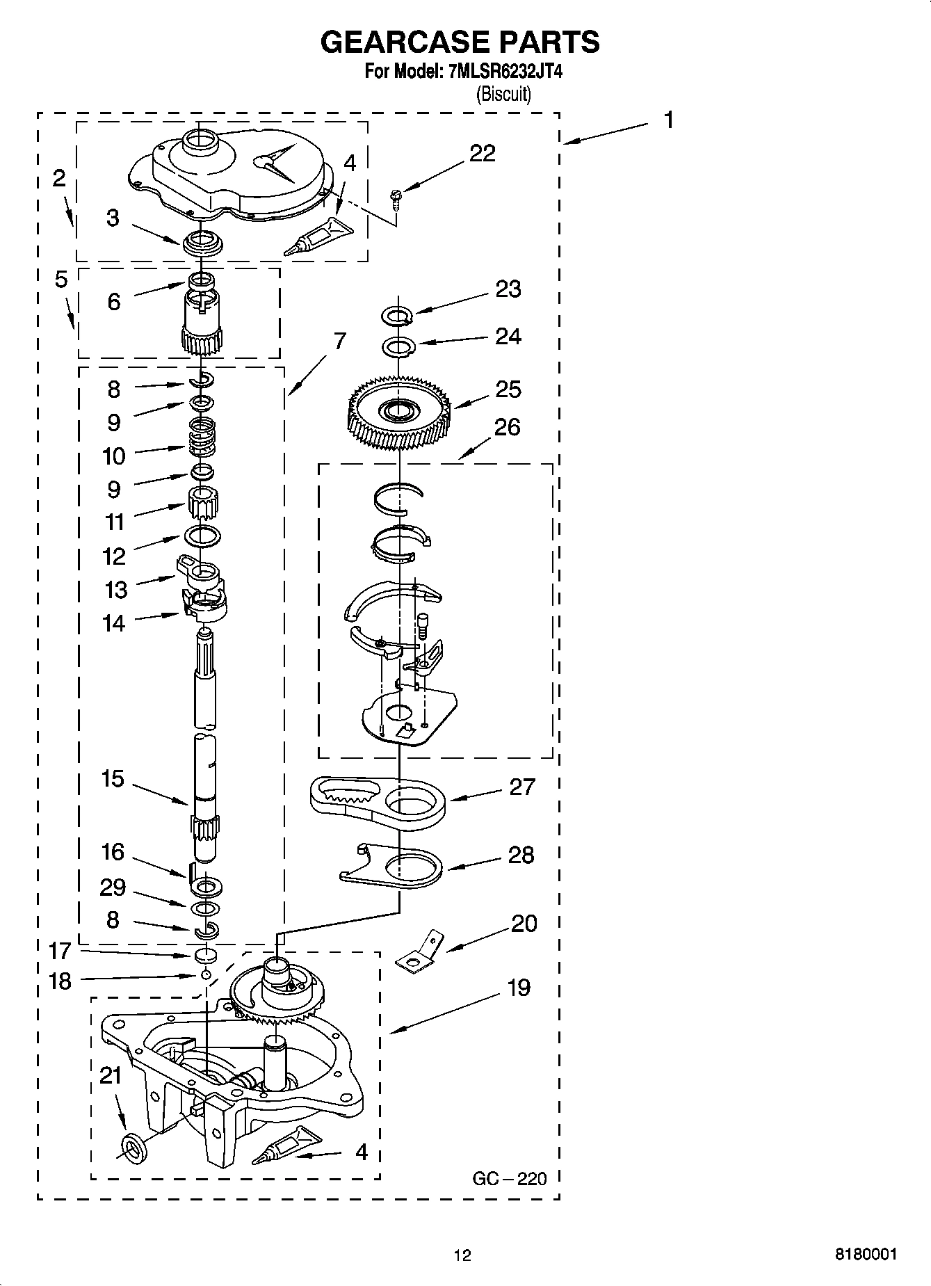 08 - GEARCASE PARTS