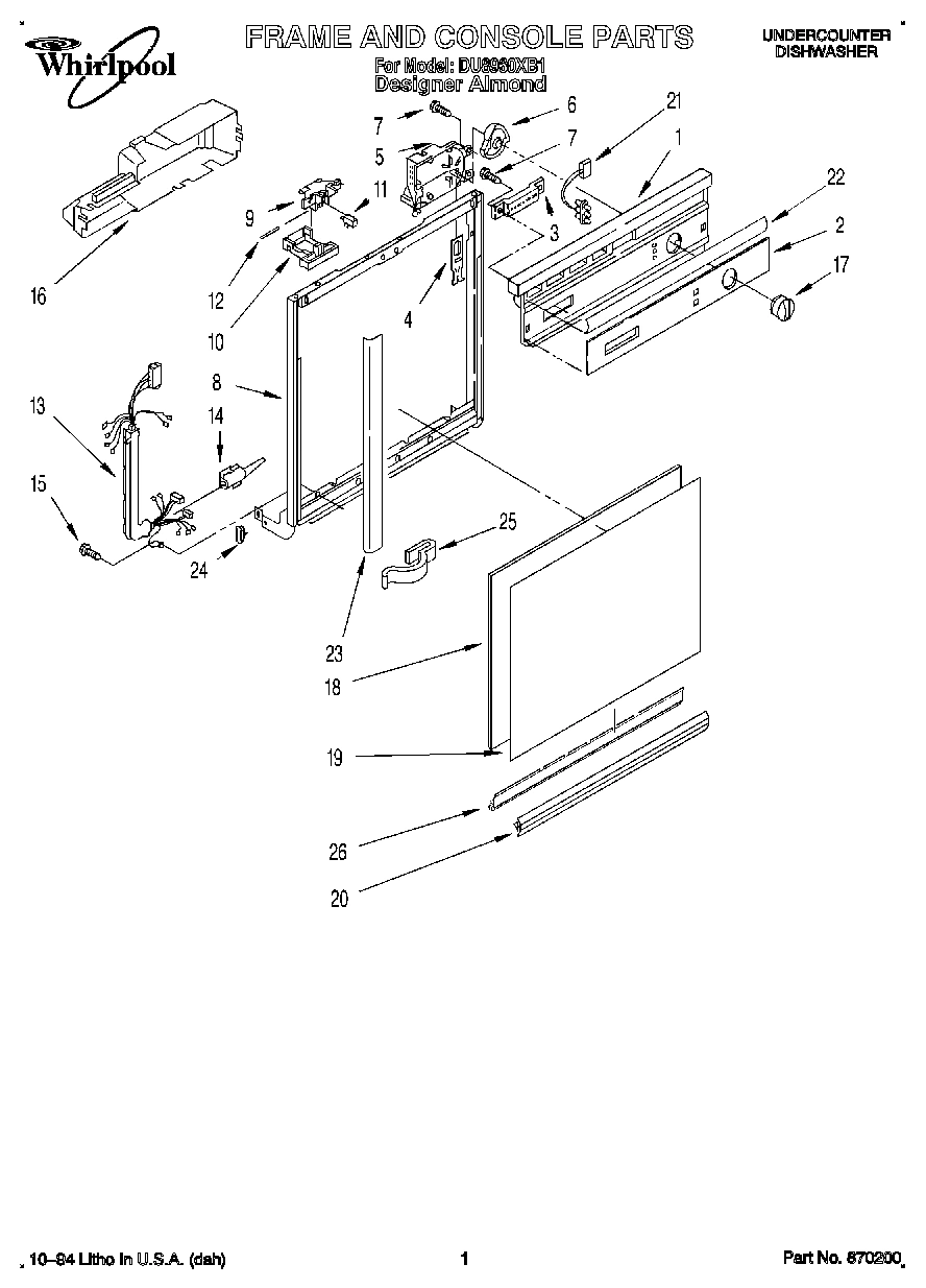 01 - FRAME AND CONSOLE