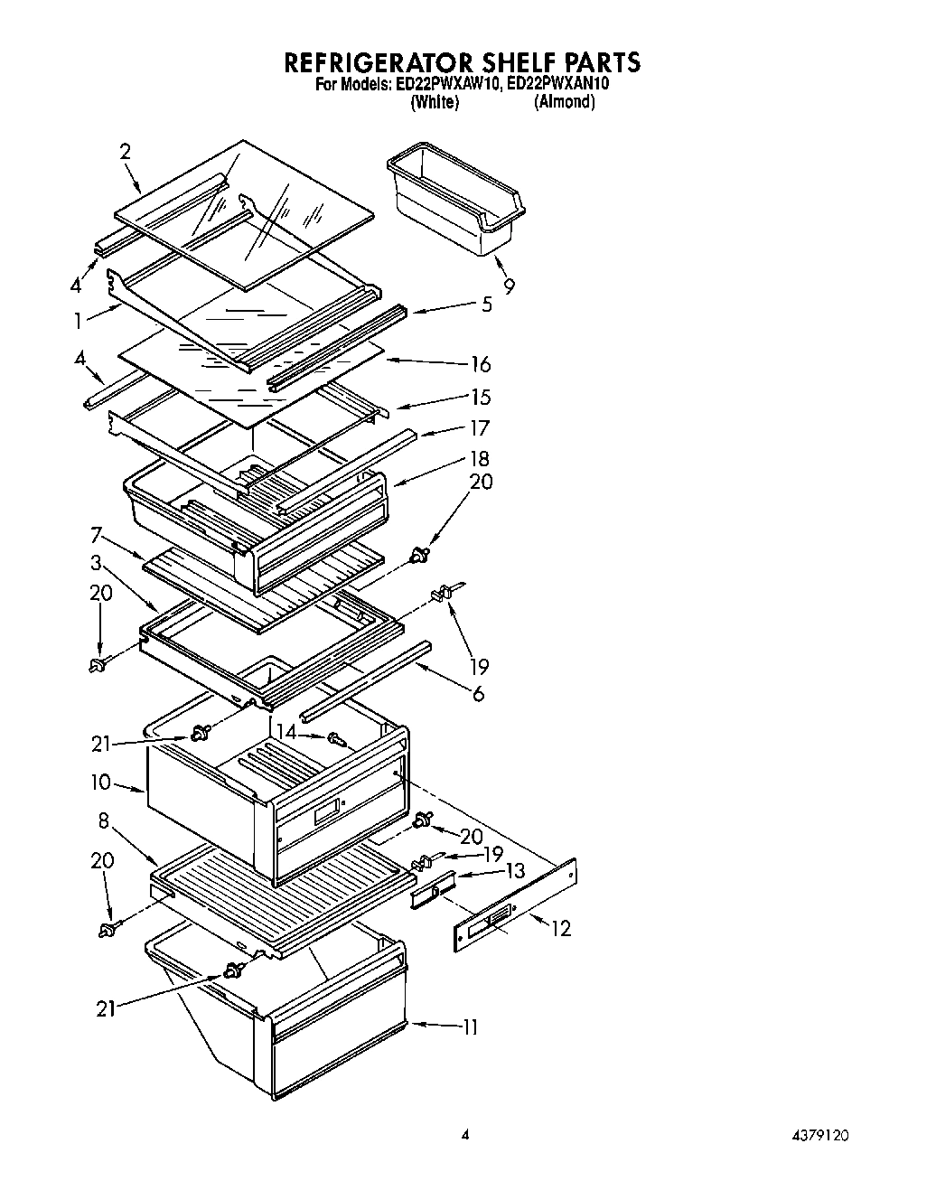 03 - REFRIGERATOR SHELF