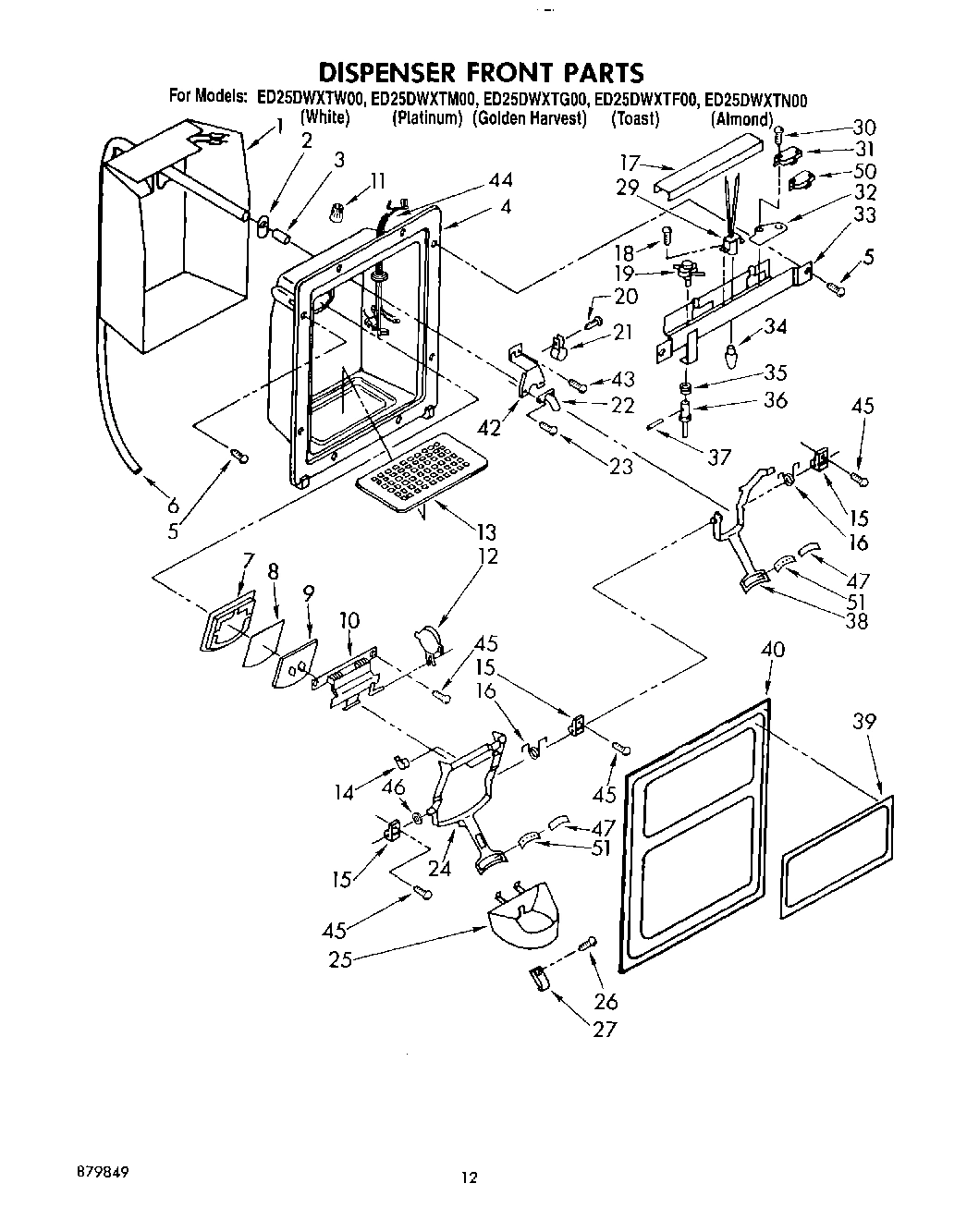 09 - DISPENSER FRONT