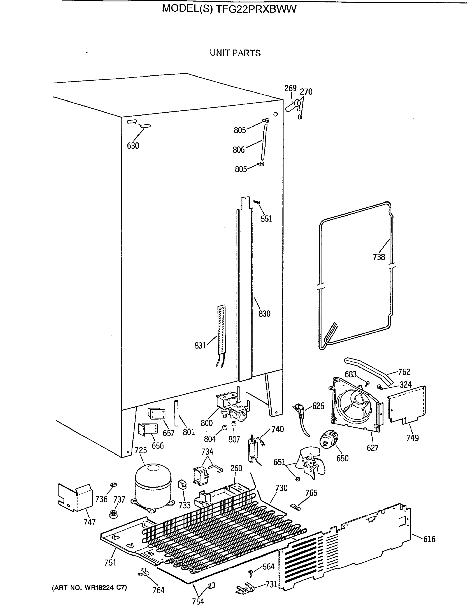 UNIT PARTS