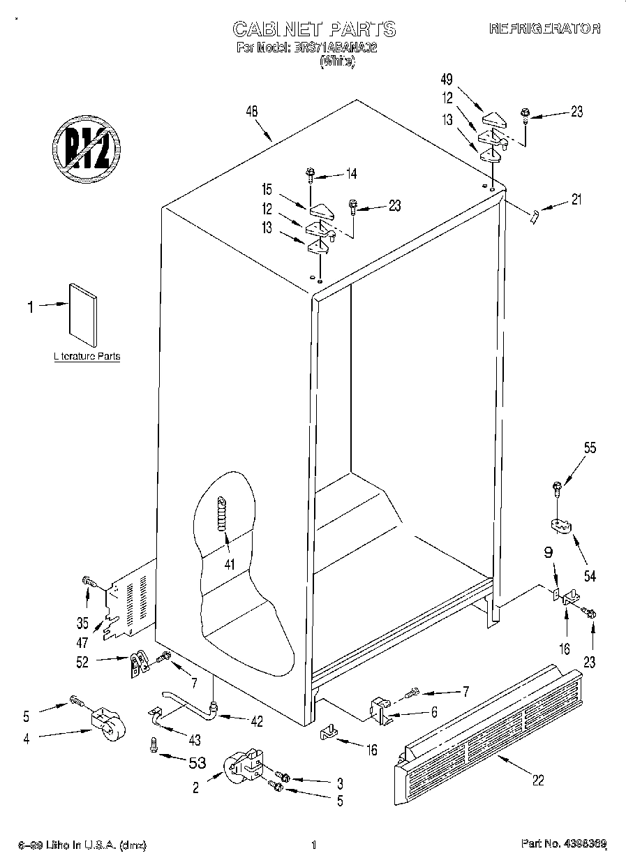 01 - CABINET, LITERATURE