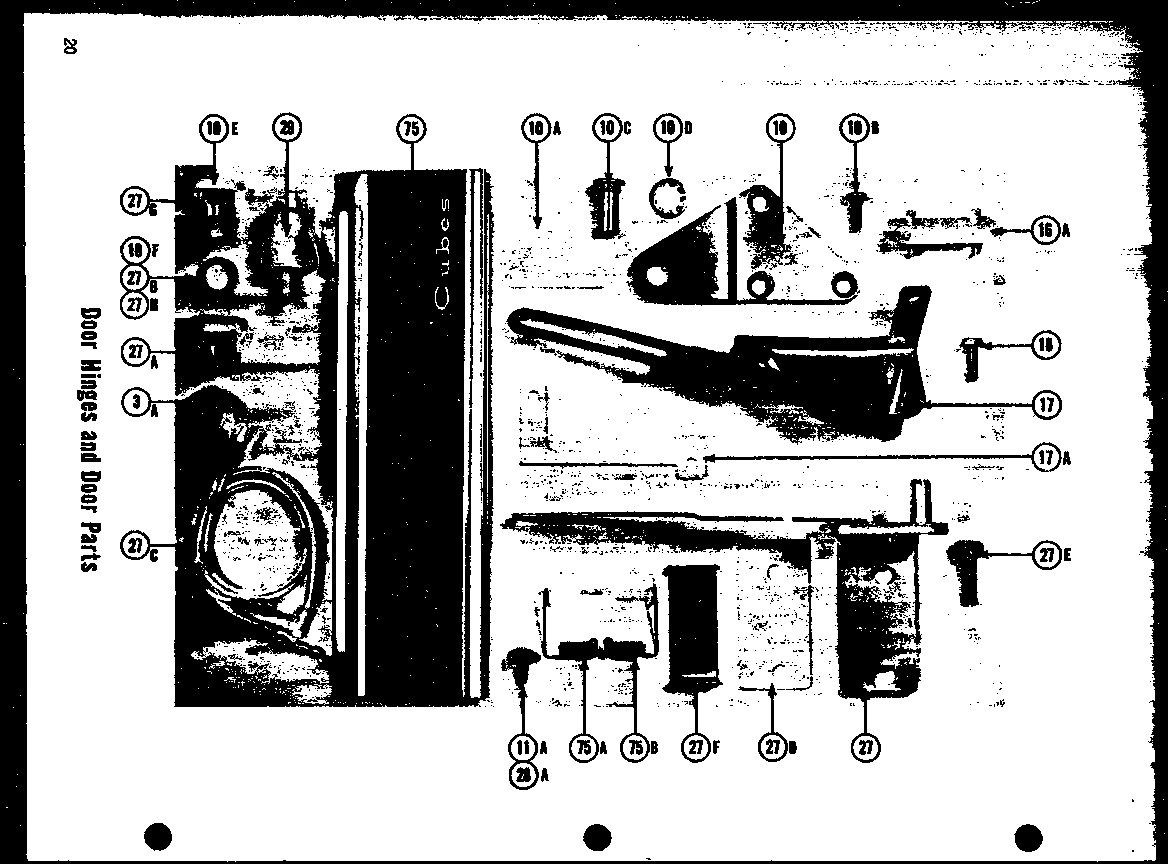 03 - DOOR HINGES AND DOOR PARTS