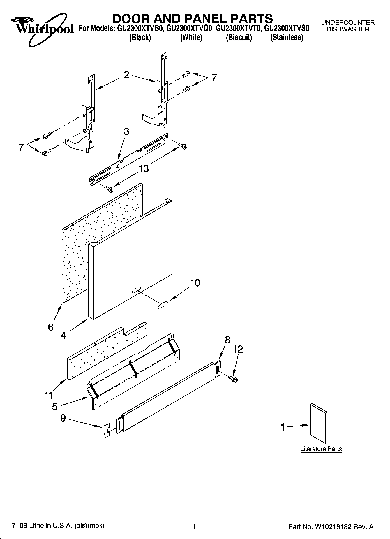 01 - DOOR AND PANEL PARTS