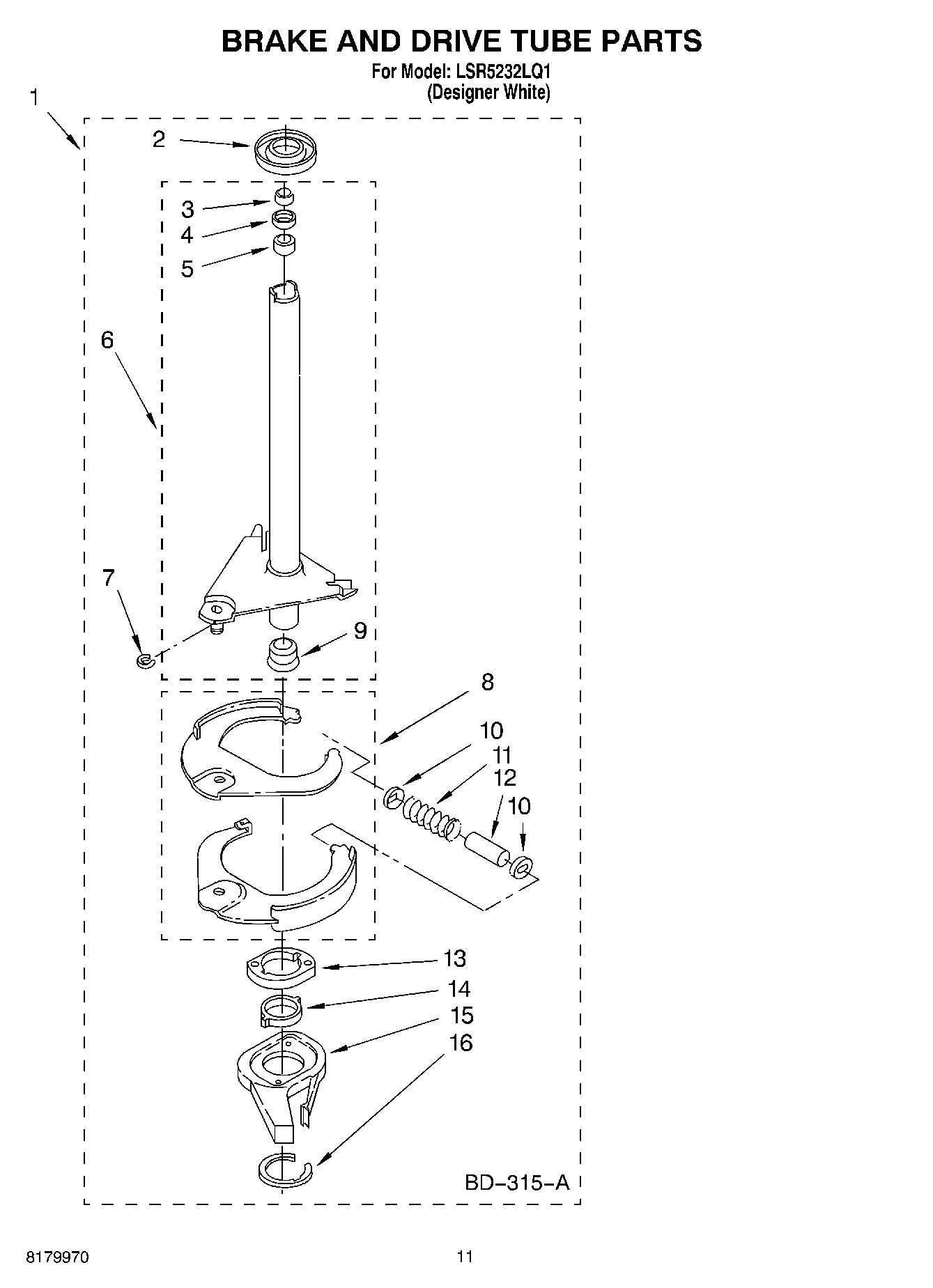 07 - BRAKE AND DRIVE TUBE PARTS