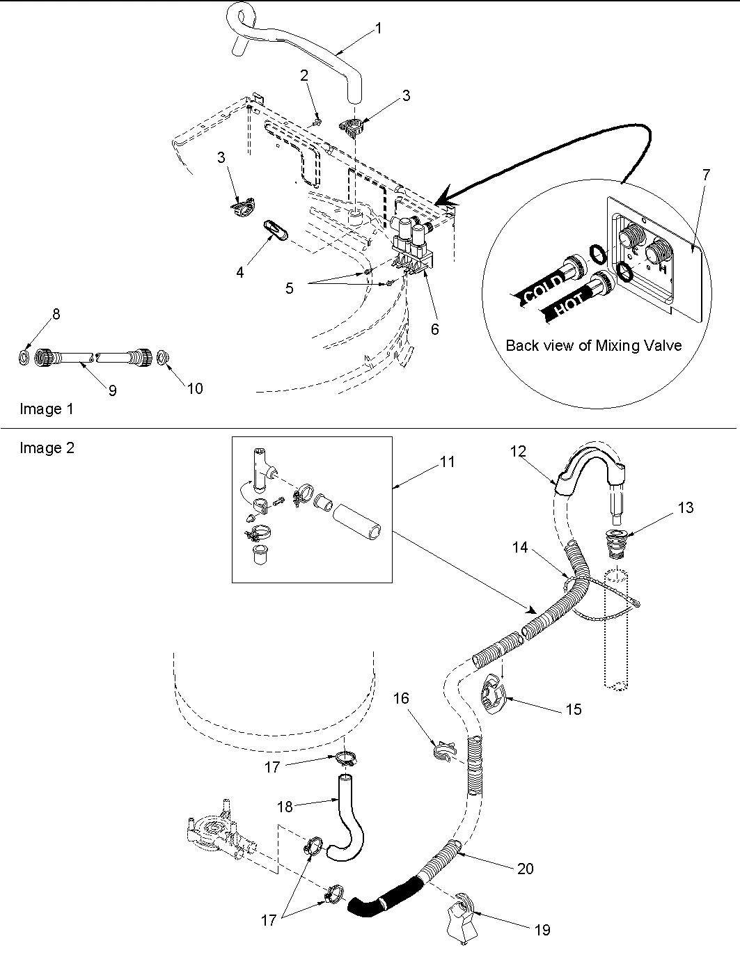06 - Mixing Valve and Hoses