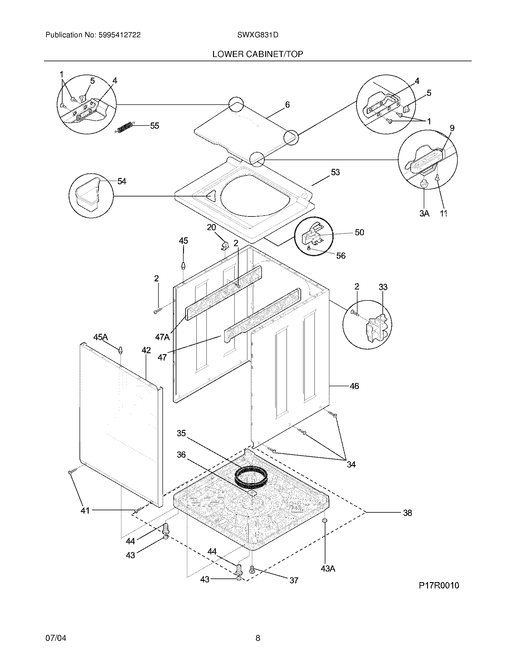 09 - LOWER CABINET/TOP