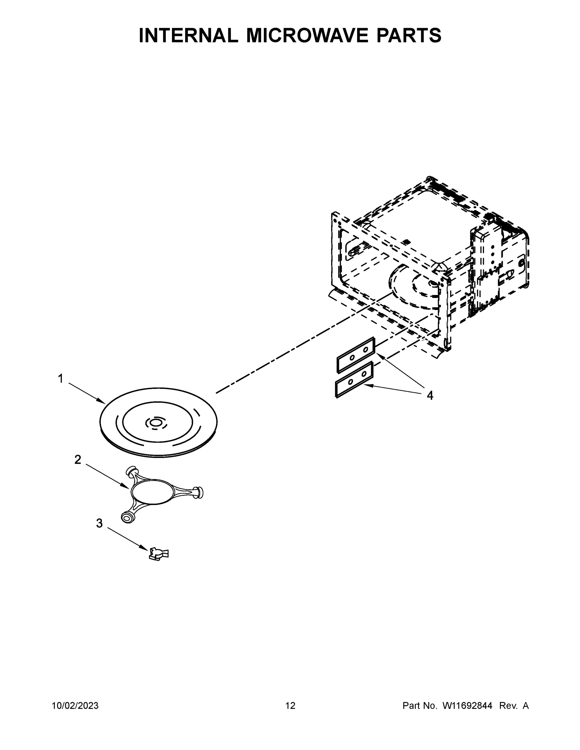 07 - INTERNAL MICROWAVE PARTS