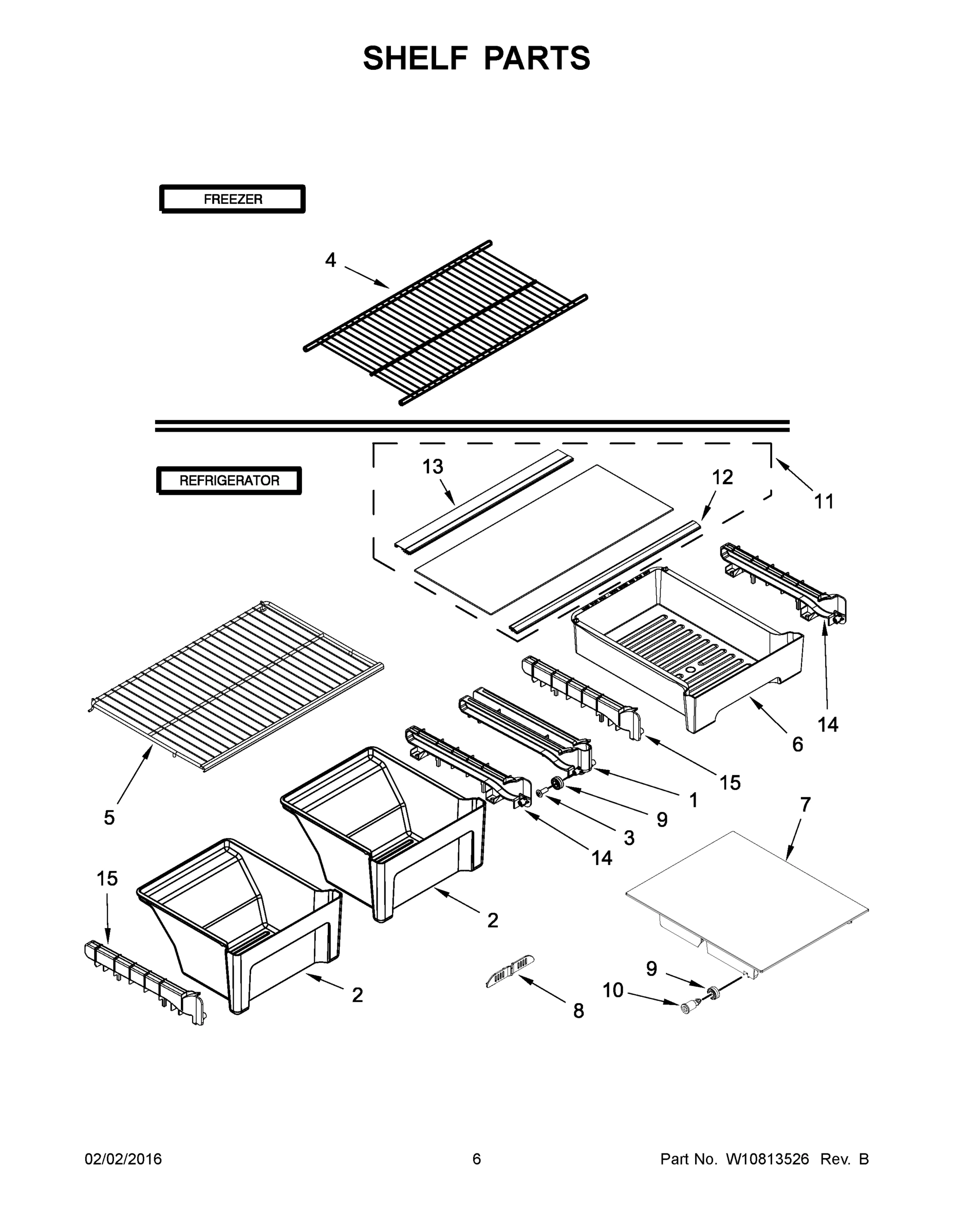 04 - SHELF PARTS