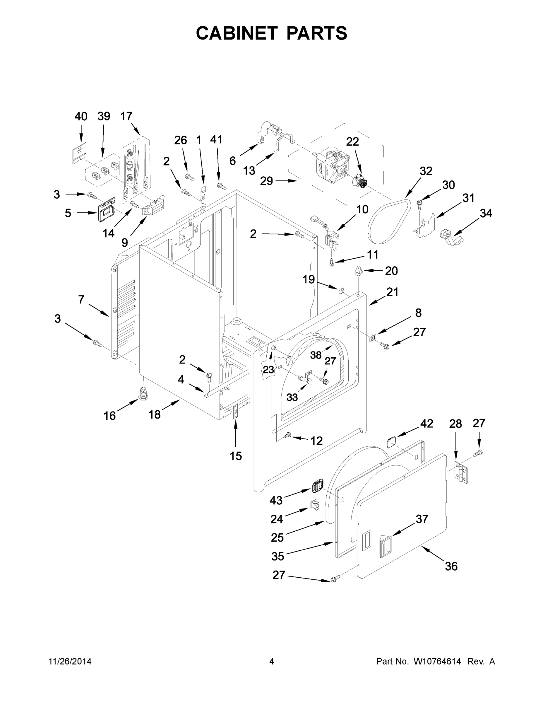 03 - CABINET PARTS