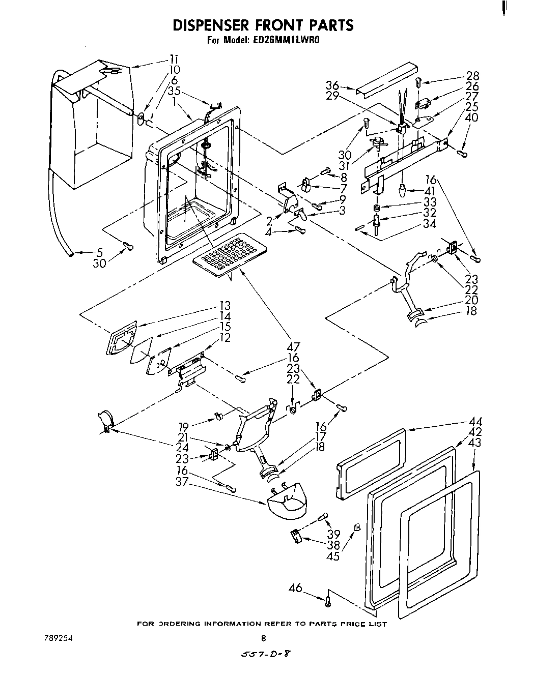 05 - DISPENSER FRONT