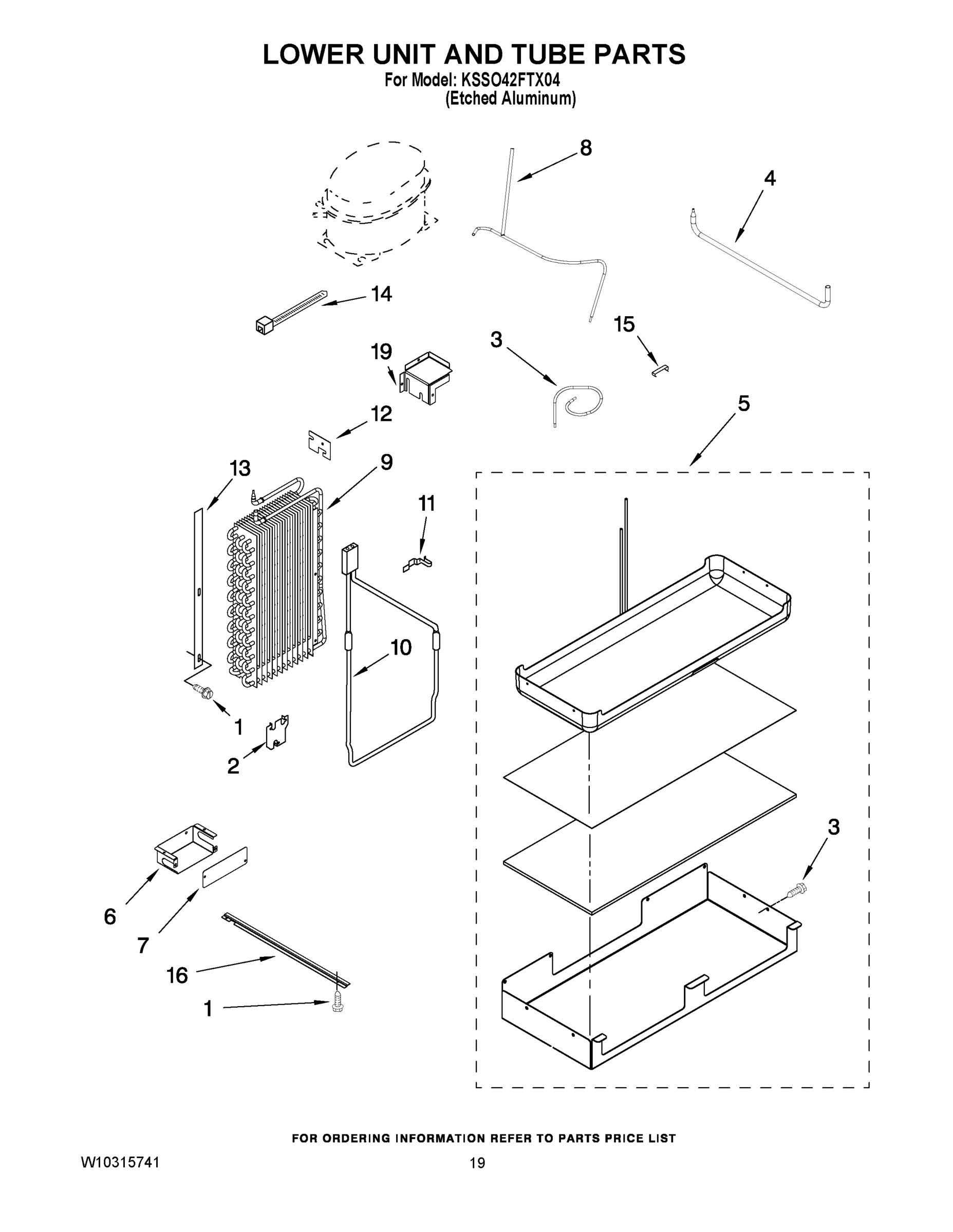 12 - LOWER UNIT AND TUBE PARTS