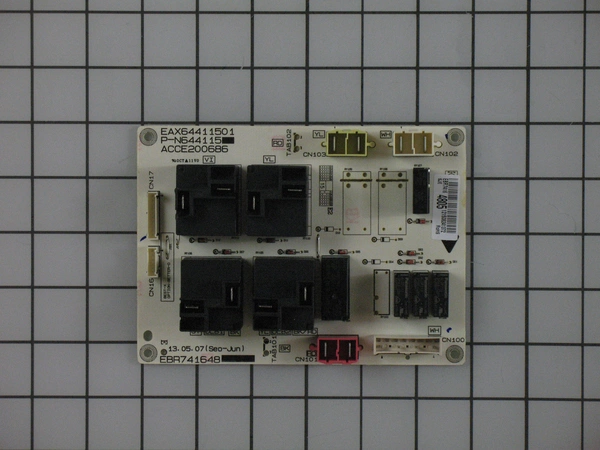 EBR74164802 LG Range Relay Control Printed Ci