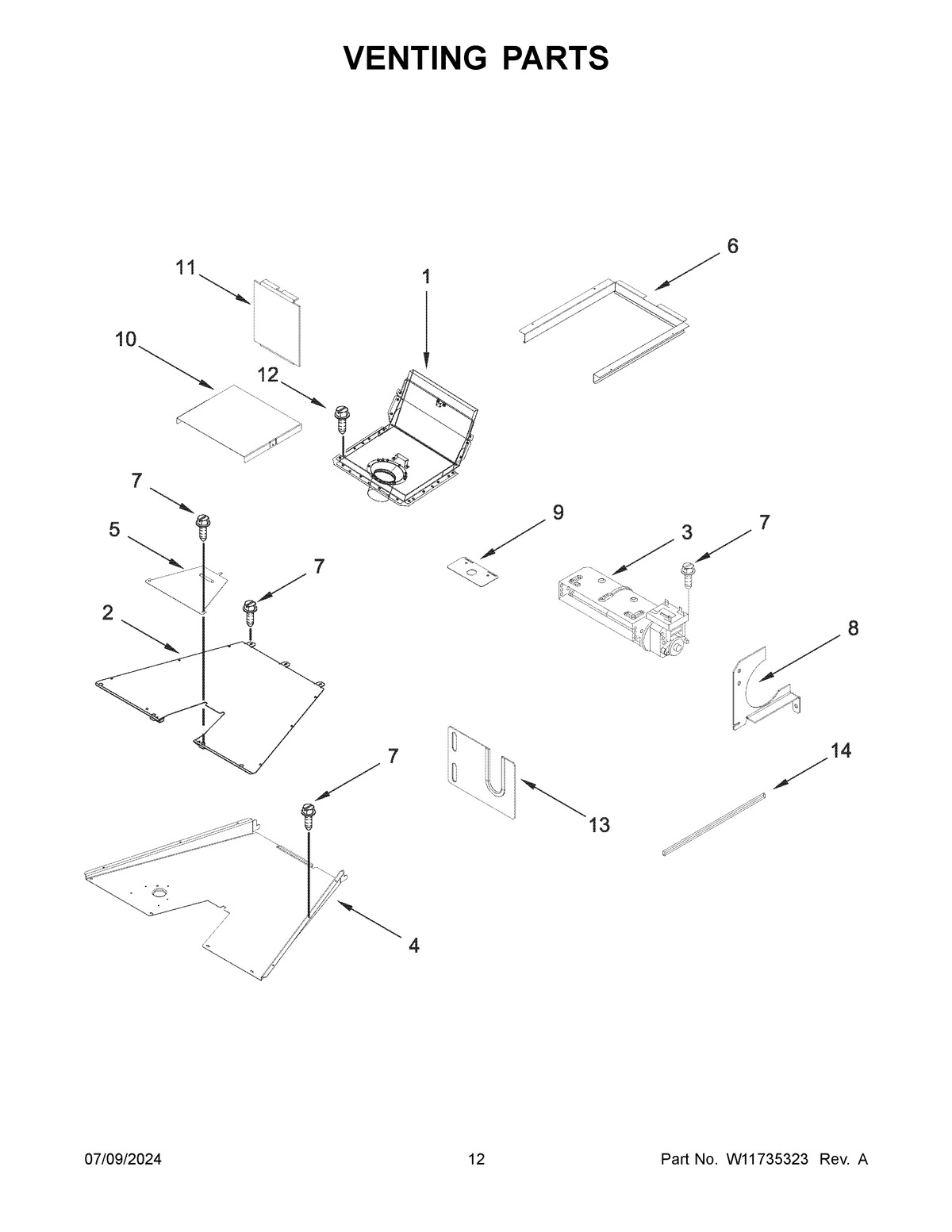 07 - VENTING PARTS