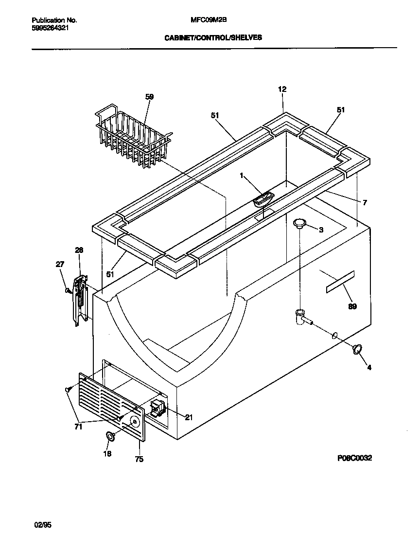 03 - CABINET/CONTROL/SHELVES