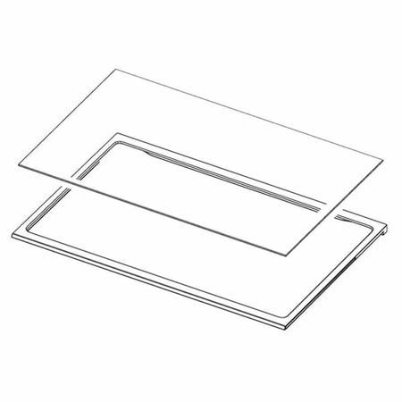 DA97-21003A Samsung Refrigerator Upper Shelf