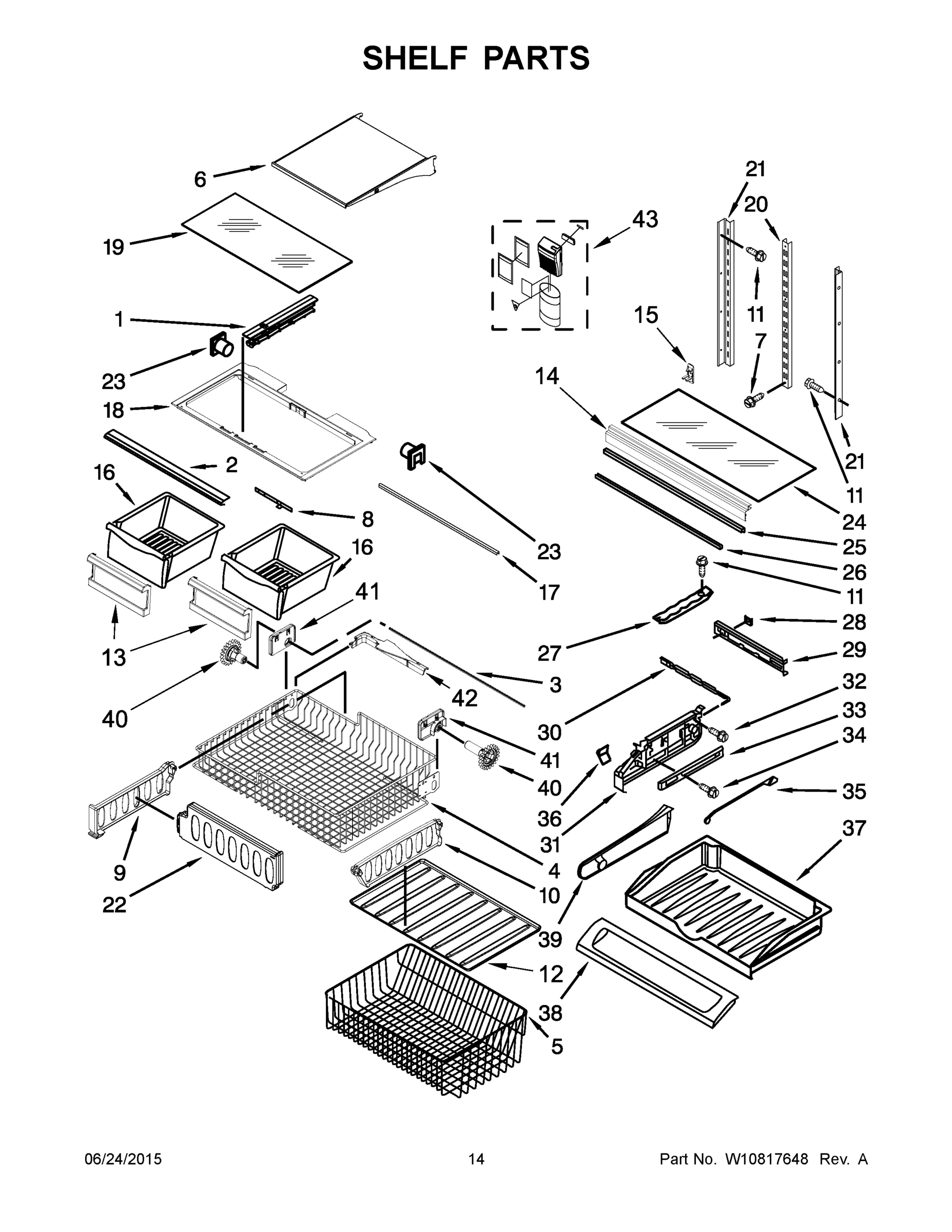 08 - SHELF PARTS