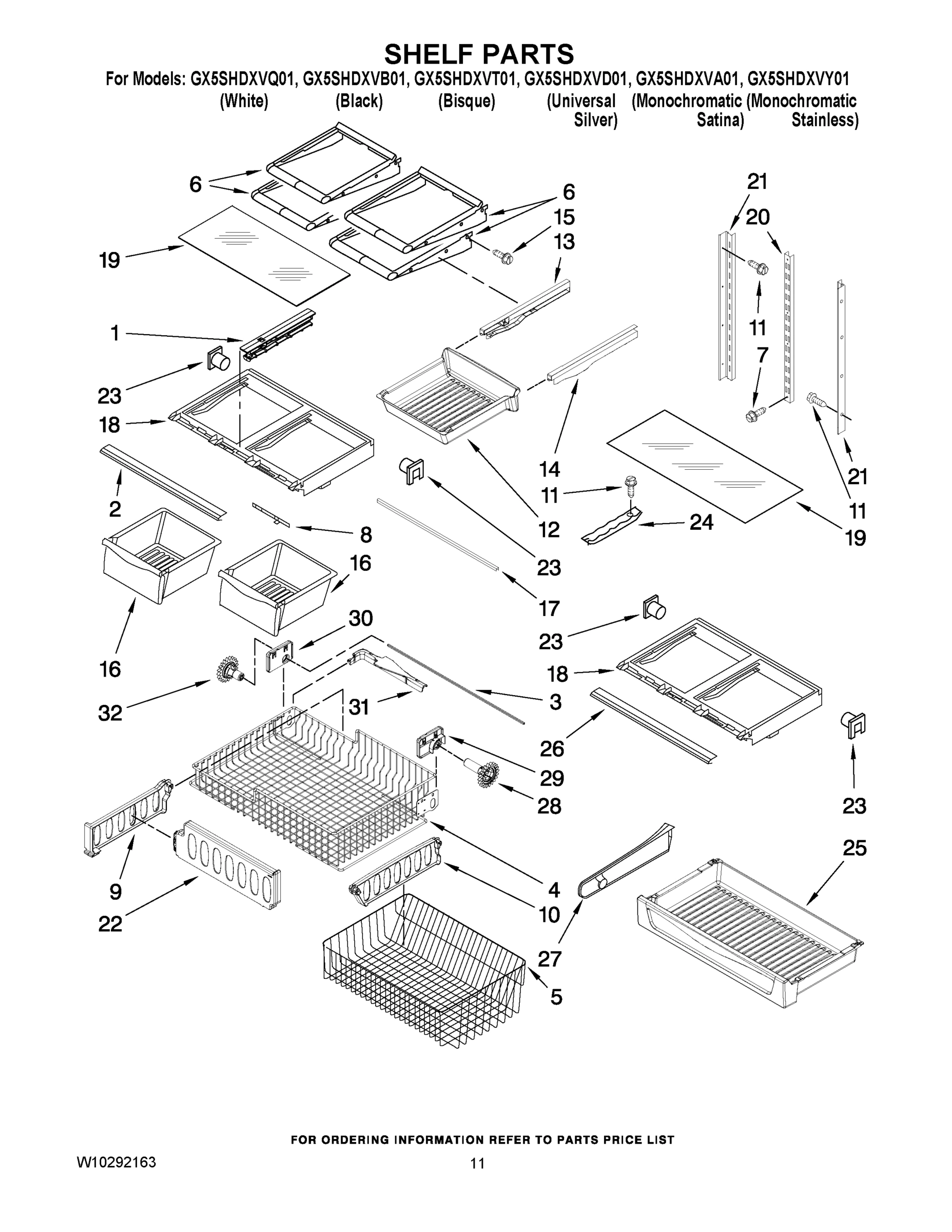 07 - SHELF PARTS
