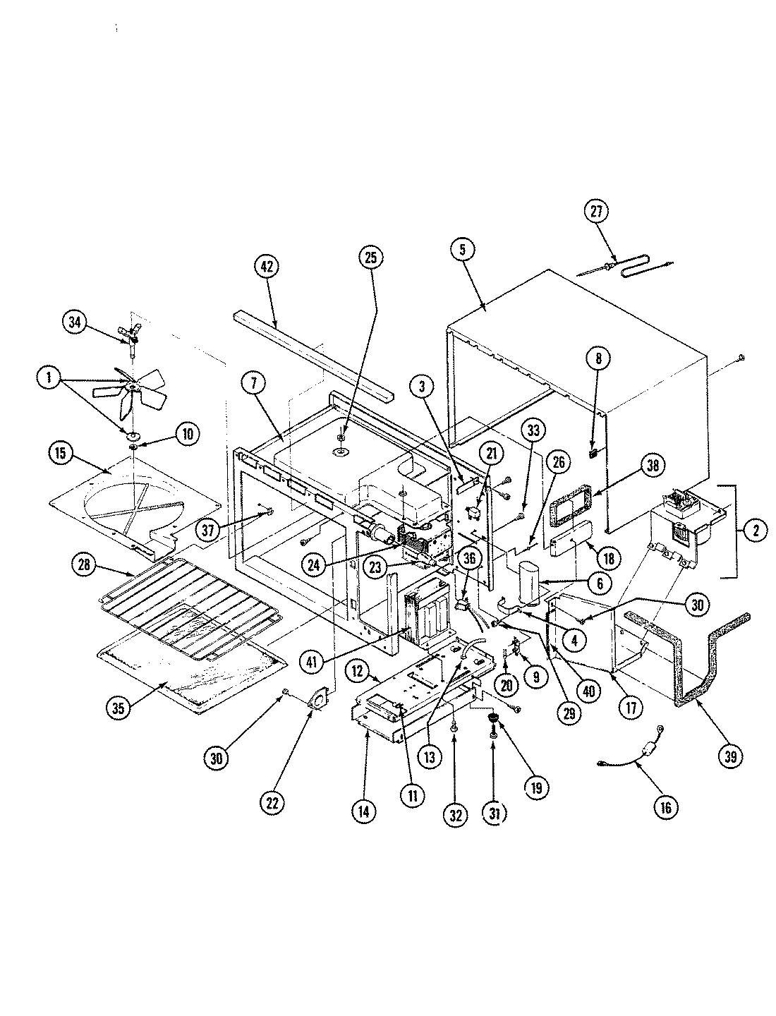 01 - BASE & CAVITY PARTS (CM46FN-14T-02)