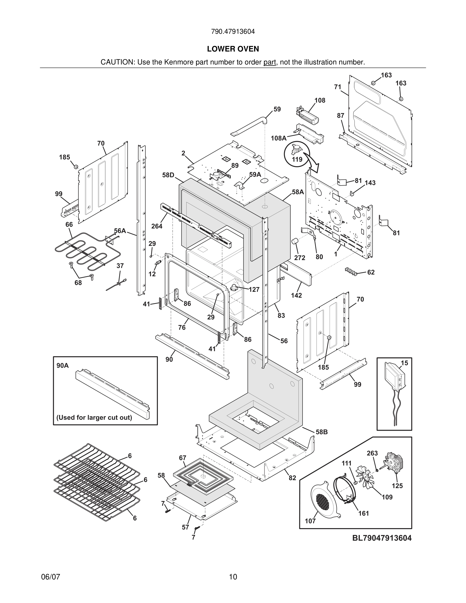 11 - LOWER OVEN