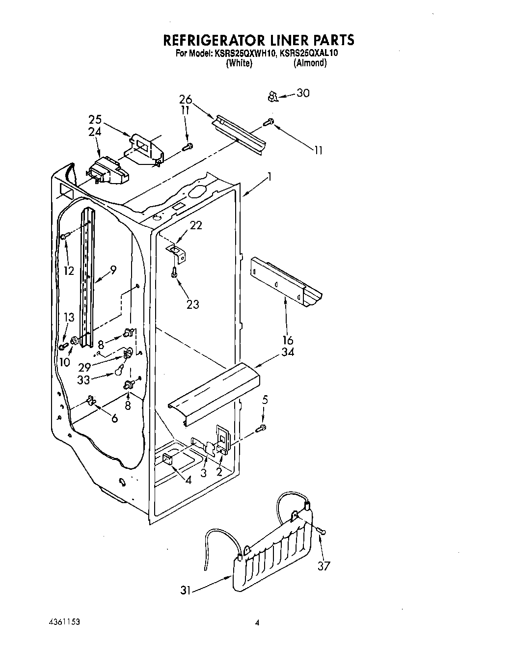 02 - REFRIGERATOR LINER