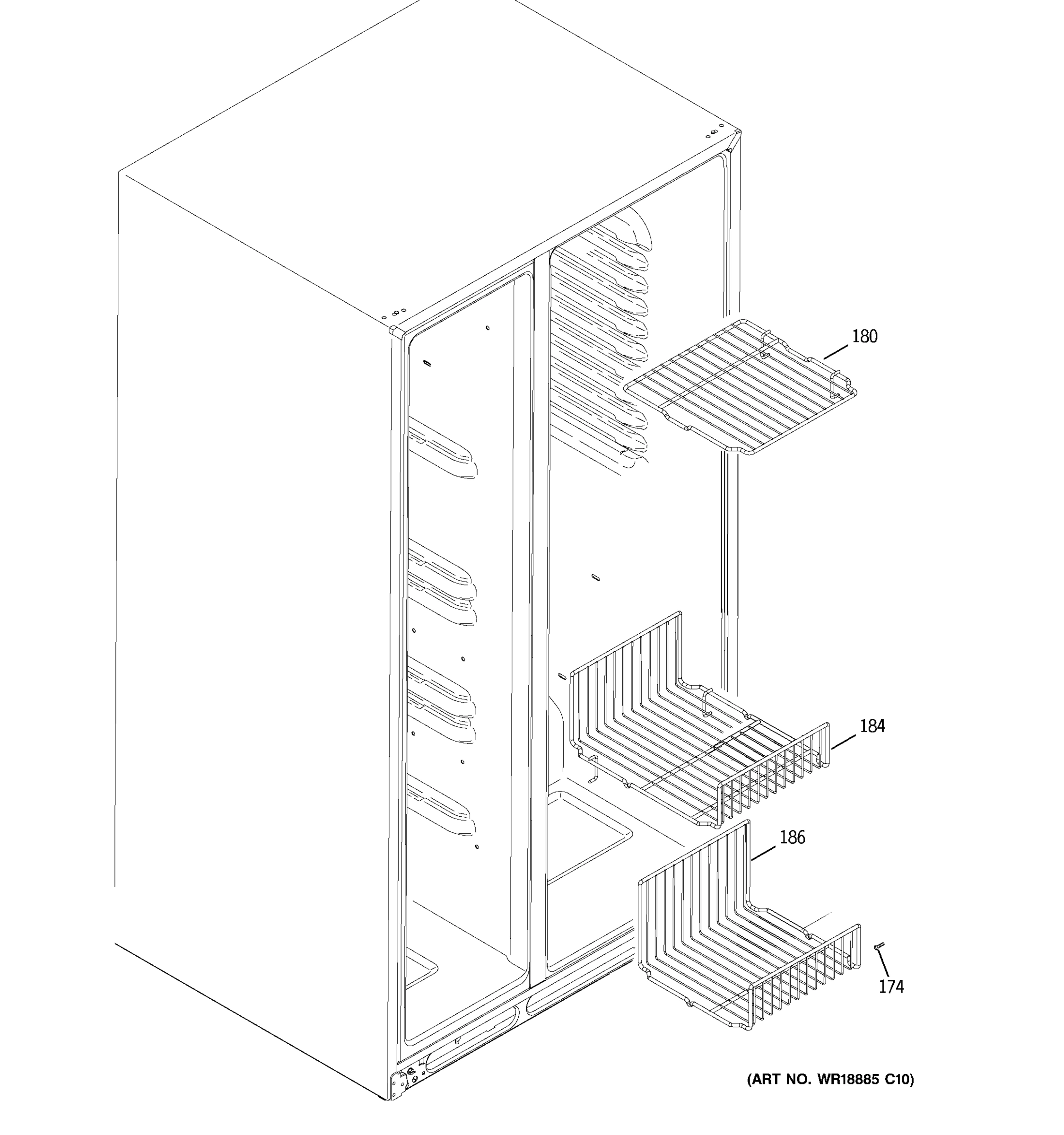 FREEZER SHELVES